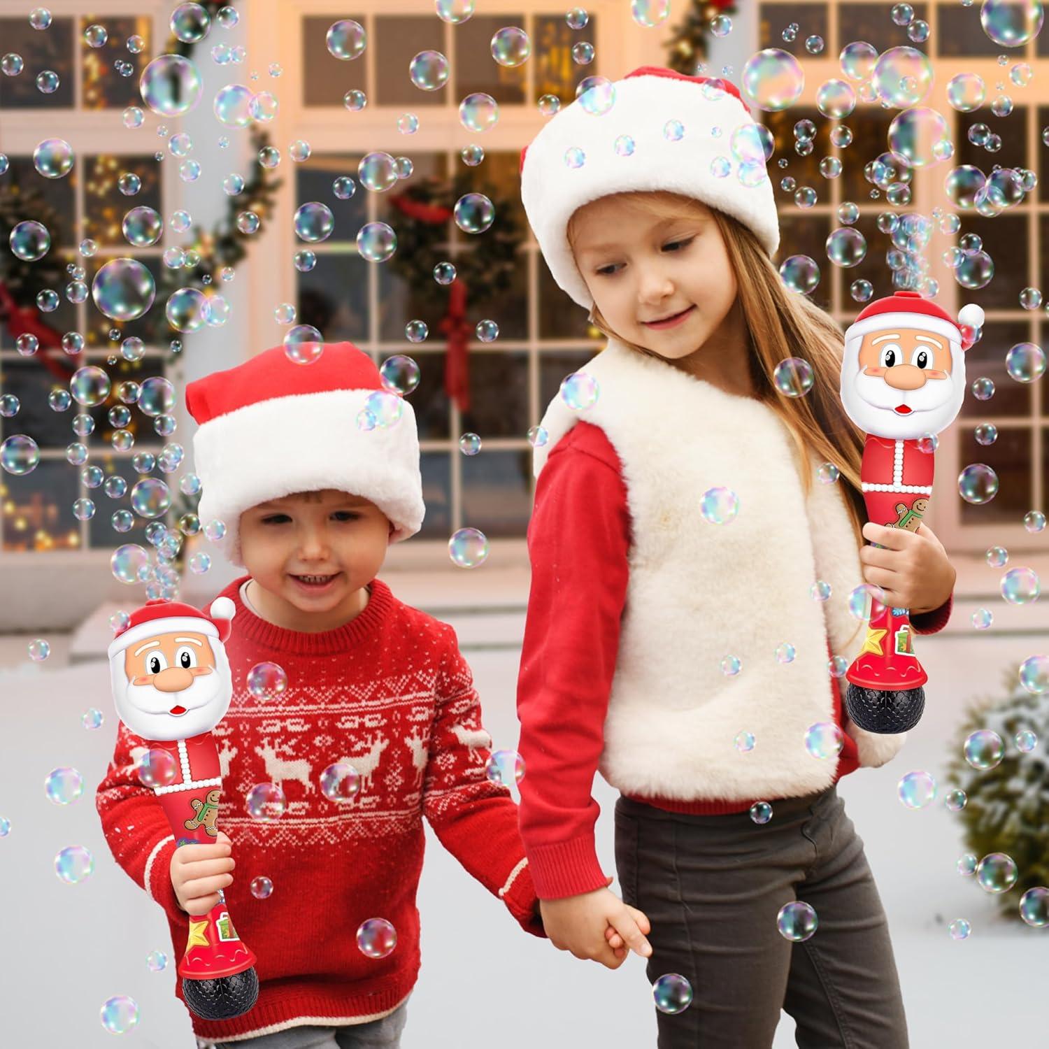 Varita de Burbuja Navideña ArtCreativity 35.56 cm con Sonido