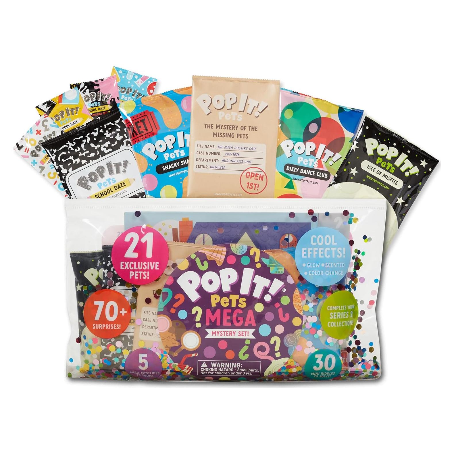 Pop It! Mascotas Mega - Temporada 2 - Juguete Sensorial Antiestrés