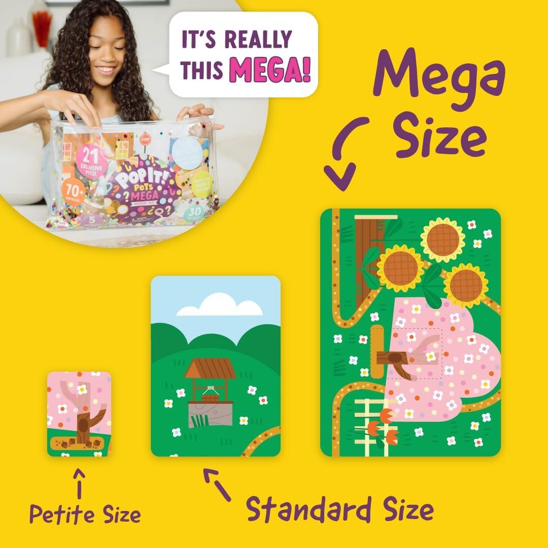 Pop It! Mascotas Mega - Temporada 2 - Juguete Sensorial Antiestrés