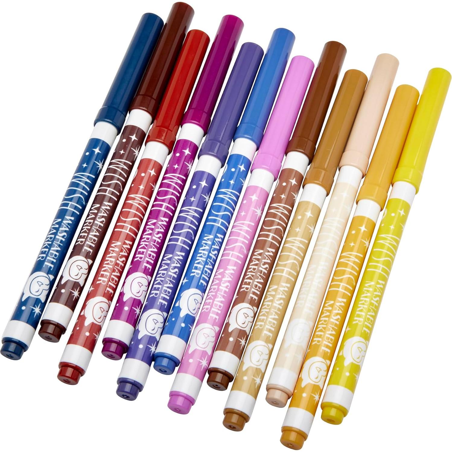 Set de Colorea por Números Disney WISH! con 12 Marcadores