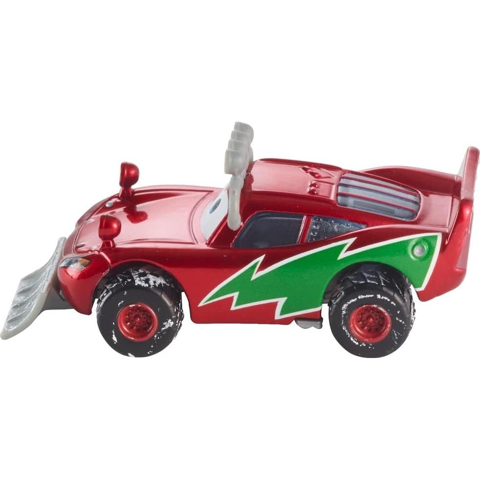 Vehículo Rayo McQueen Disney Pixar Cars 1:55 Edición Navideña 2021