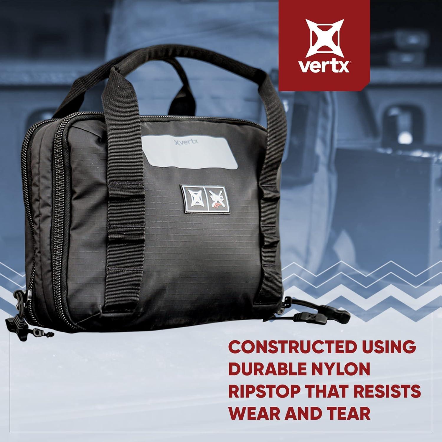 Funda Doble para Pistola Vertx VTAC - Soporte 4 Pistolas y 10 Cargadores