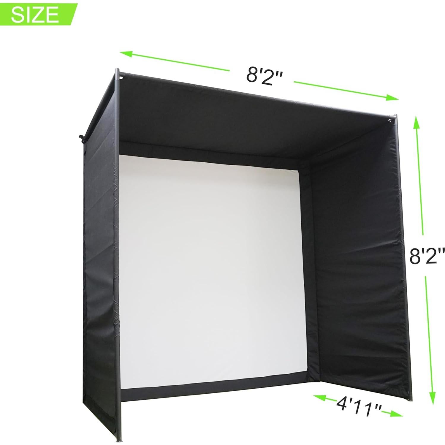 Red de Golf Impact Sports Estándar 2.5x1.5m Negra