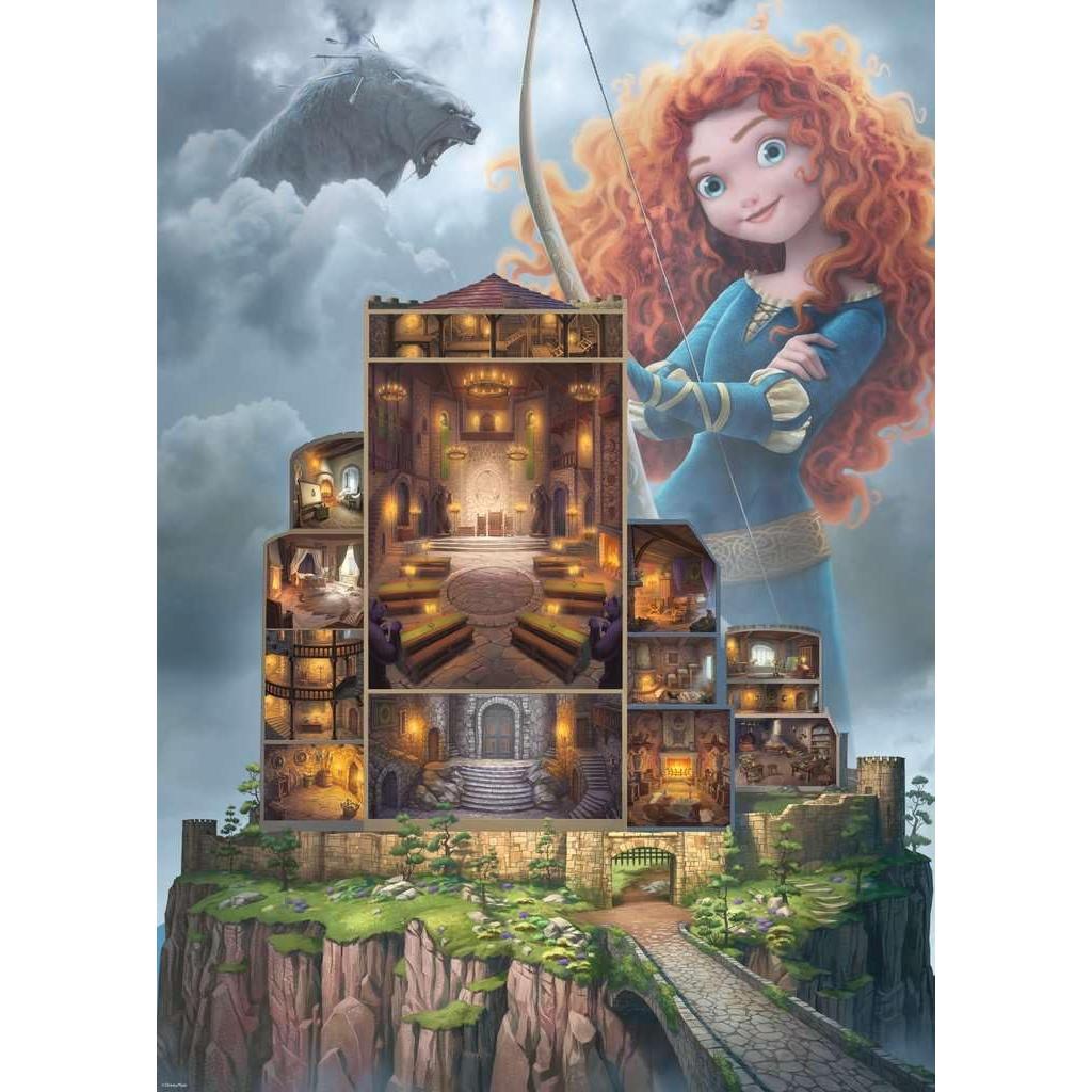 Rompecabezas 1000 Piezas Ravensburger Merida Disney