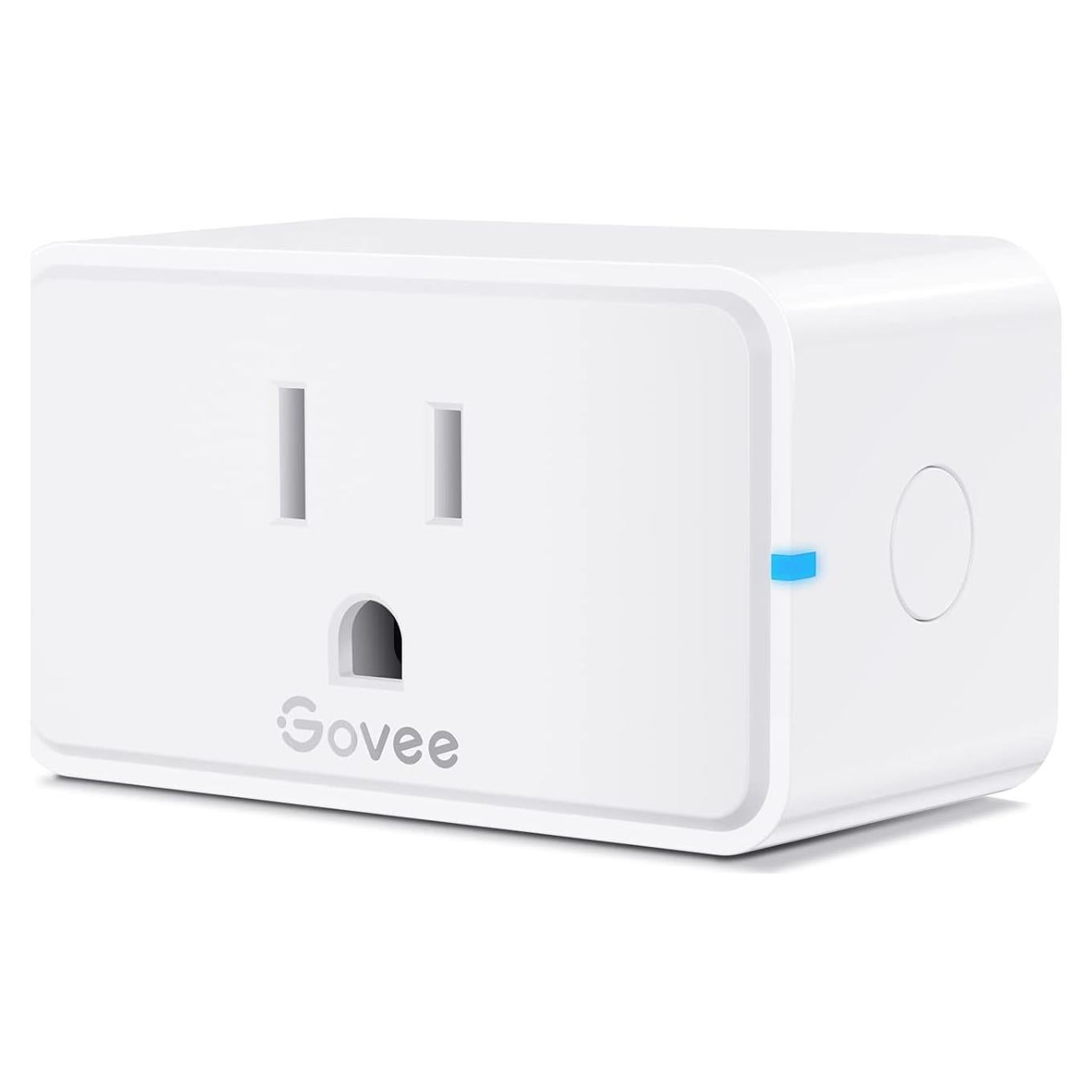 Enchufe Inteligente Govee H5080 15A WiFi Bluetooth Control Voz