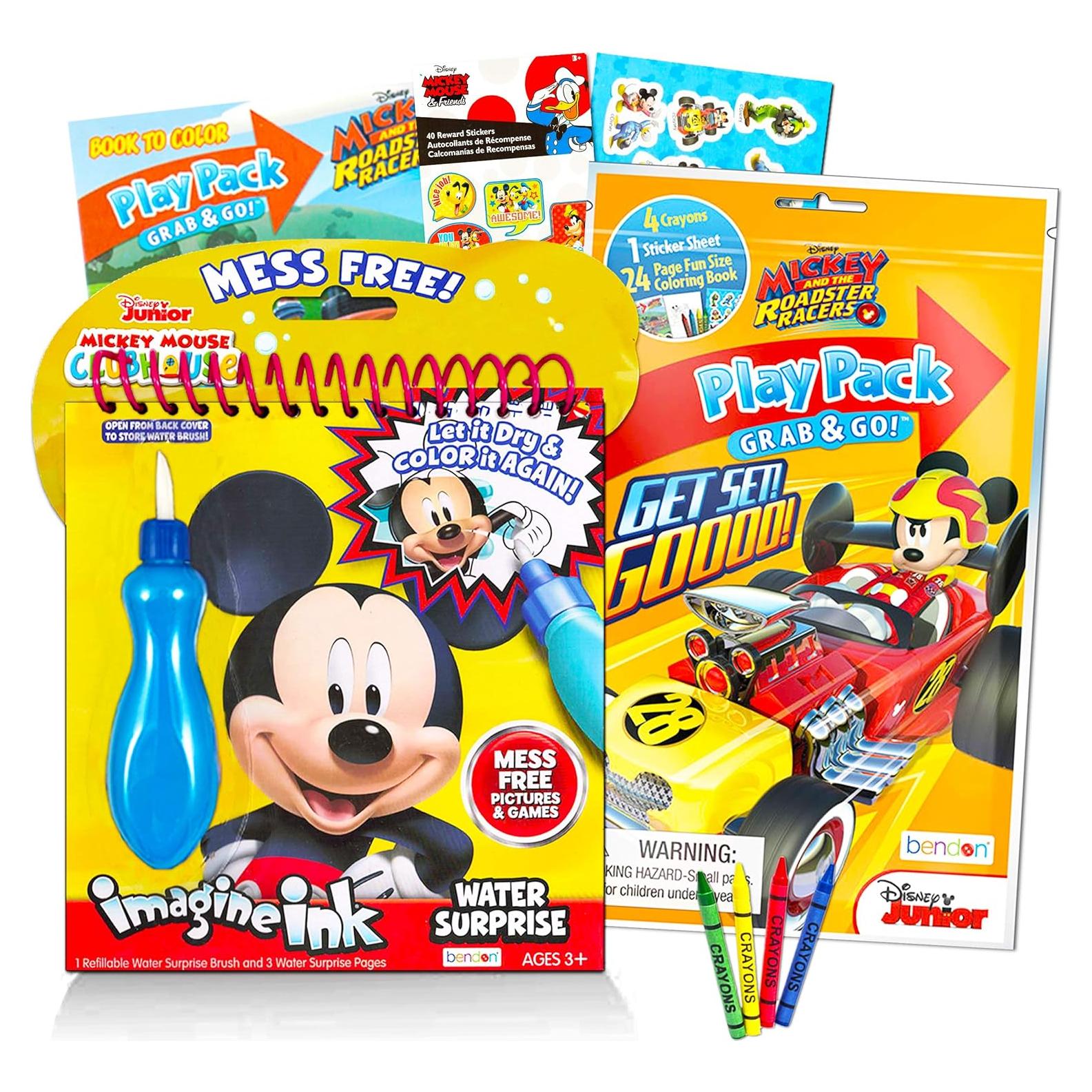 Conjunto de Pintura con Agua Disney Mickey Mouse 20x15 cm