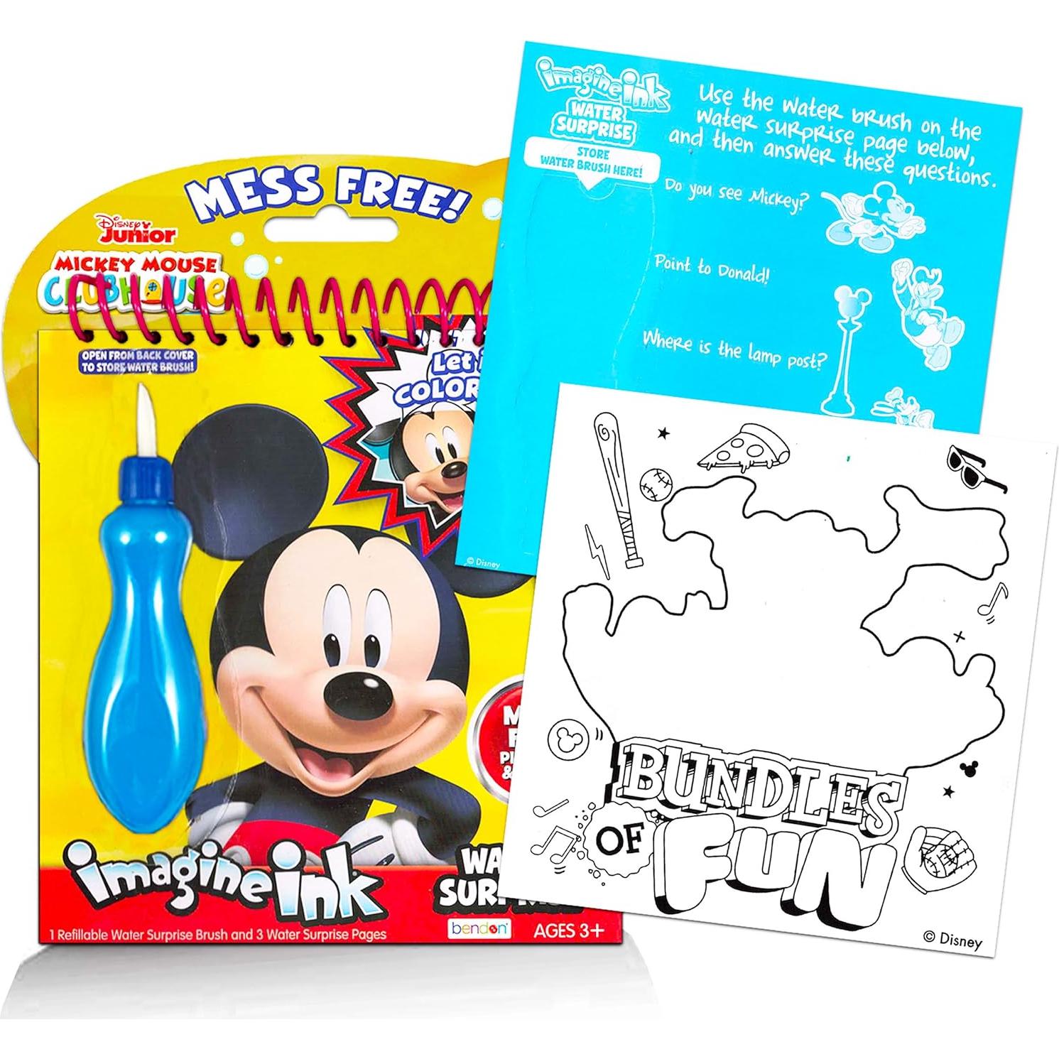 Conjunto de Pintura con Agua Disney Mickey Mouse 20x15 cm