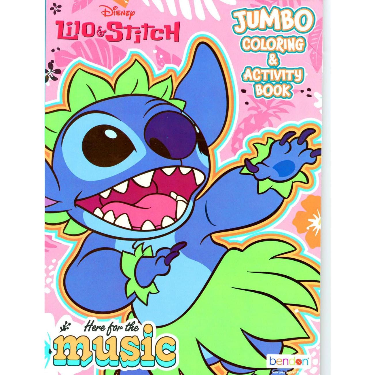 Combo de Libros de Colorear Disney Bendon - Lilo, Winnie y Mickey