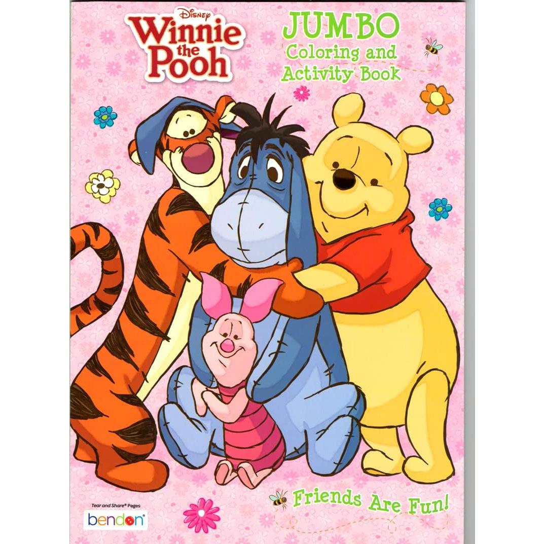 Combo de Libros de Colorear Disney Bendon - Lilo, Winnie y Mickey