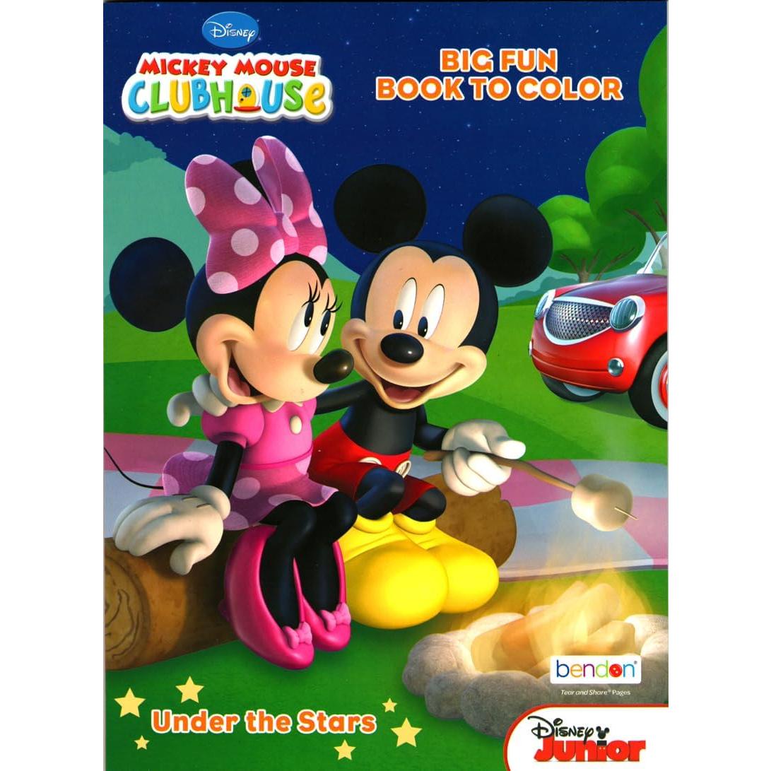 Combo de Libros de Colorear Disney Bendon - Lilo, Winnie y Mickey