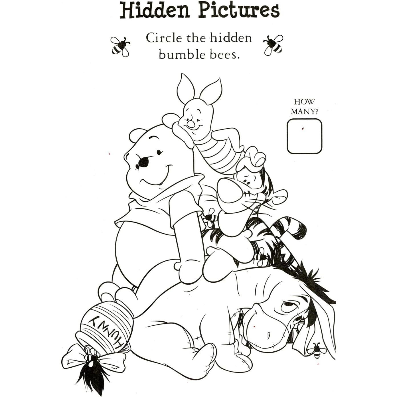 Combo de Libros de Colorear Disney Bendon - Lilo, Winnie y Mickey
