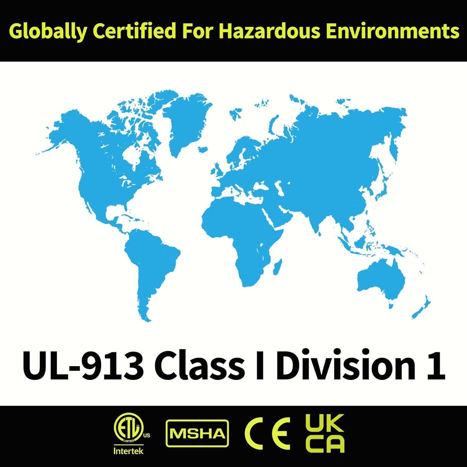 Linterna Dual-Luz Bayco XPP-5422GM 160 lúmenes Verde