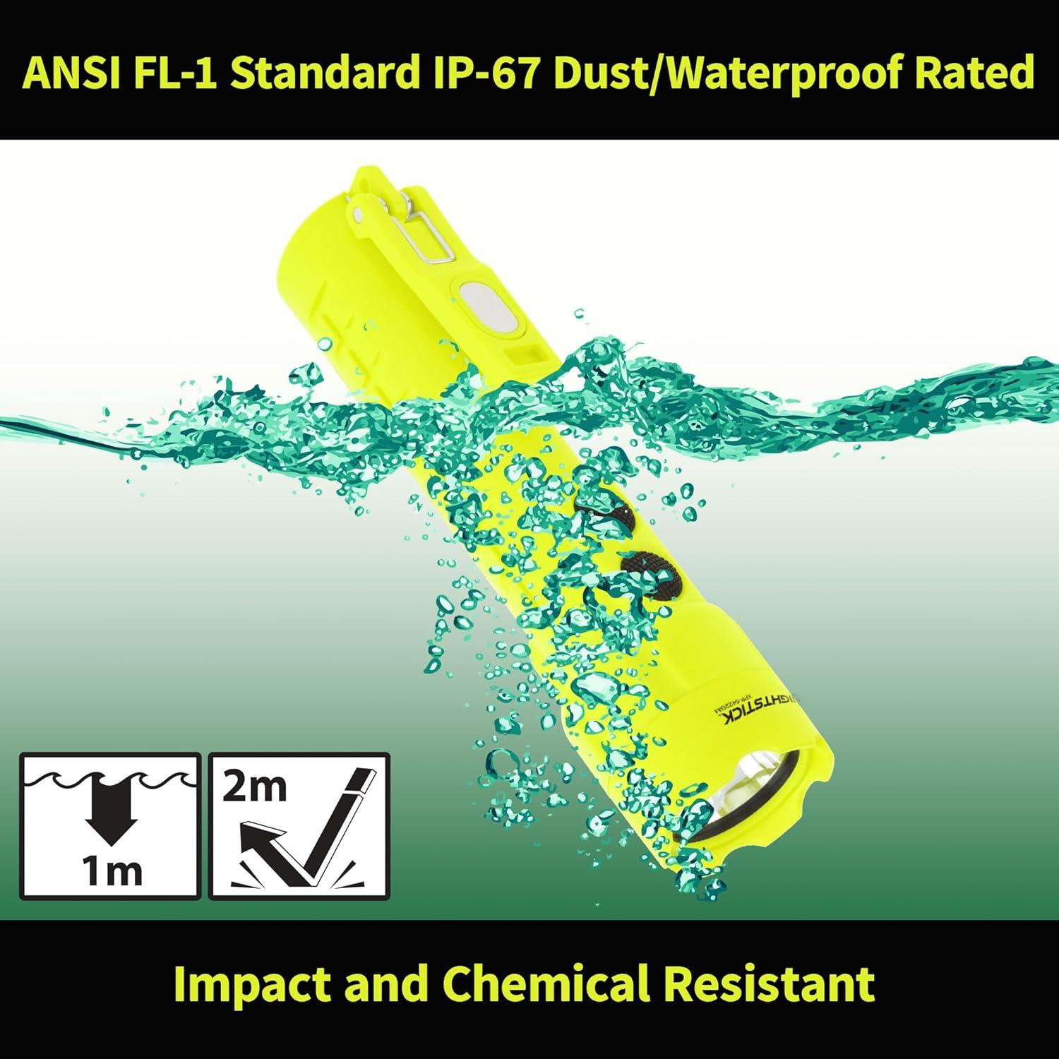 Linterna Dual-Luz Bayco XPP-5422GM 160 lúmenes Verde