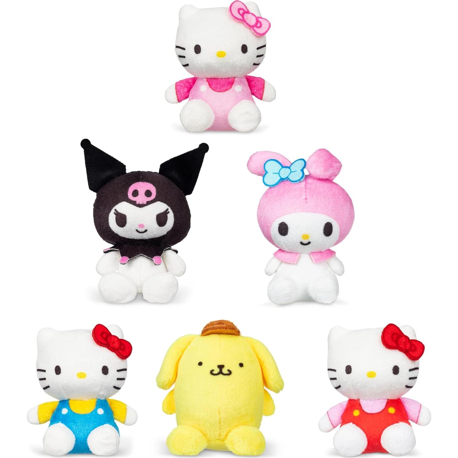Micro Teenies Hello Kitty y Amigos - Paquete de 6 Figuras