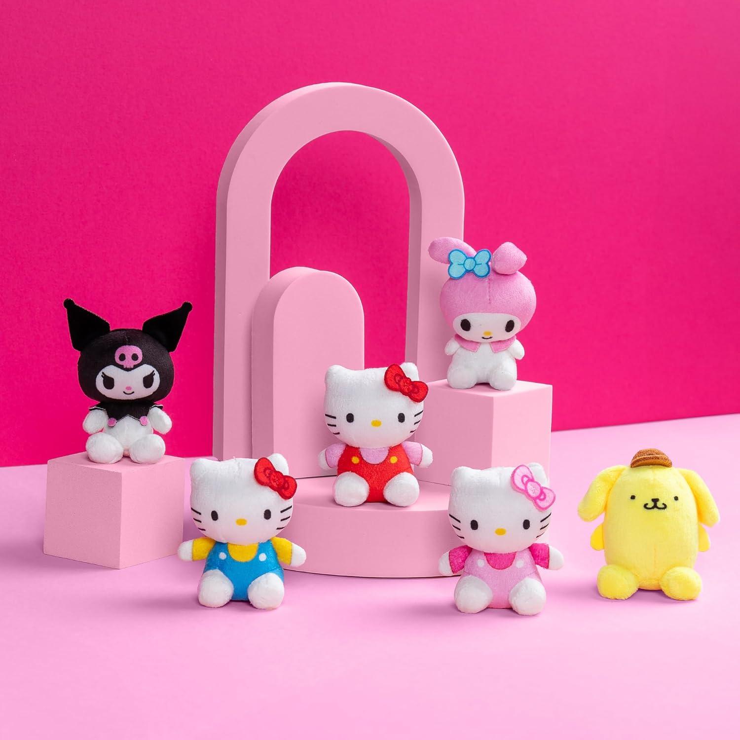Micro Teenies Hello Kitty y Amigos - Paquete de 6 Figuras