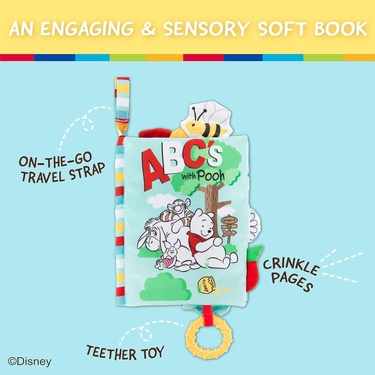 Libro de Tela Suave Disney Winnie the Pooh para Bebés 12.7x19.05cm