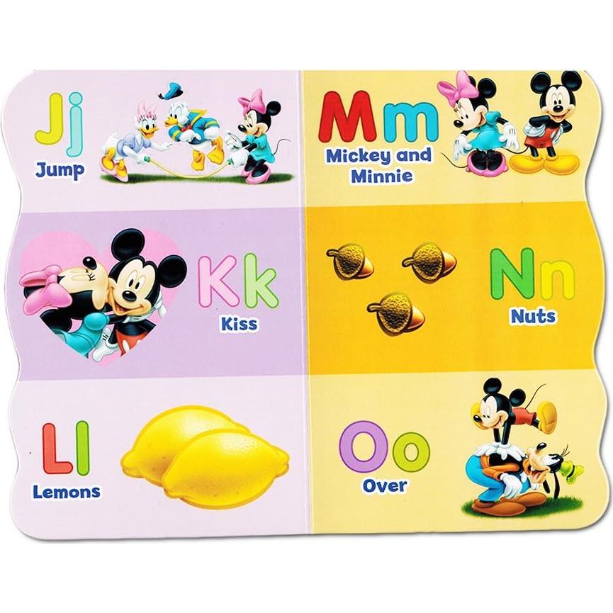 Conjunto de 8 Libros de Cartón Disney para Niños 1-3 Años