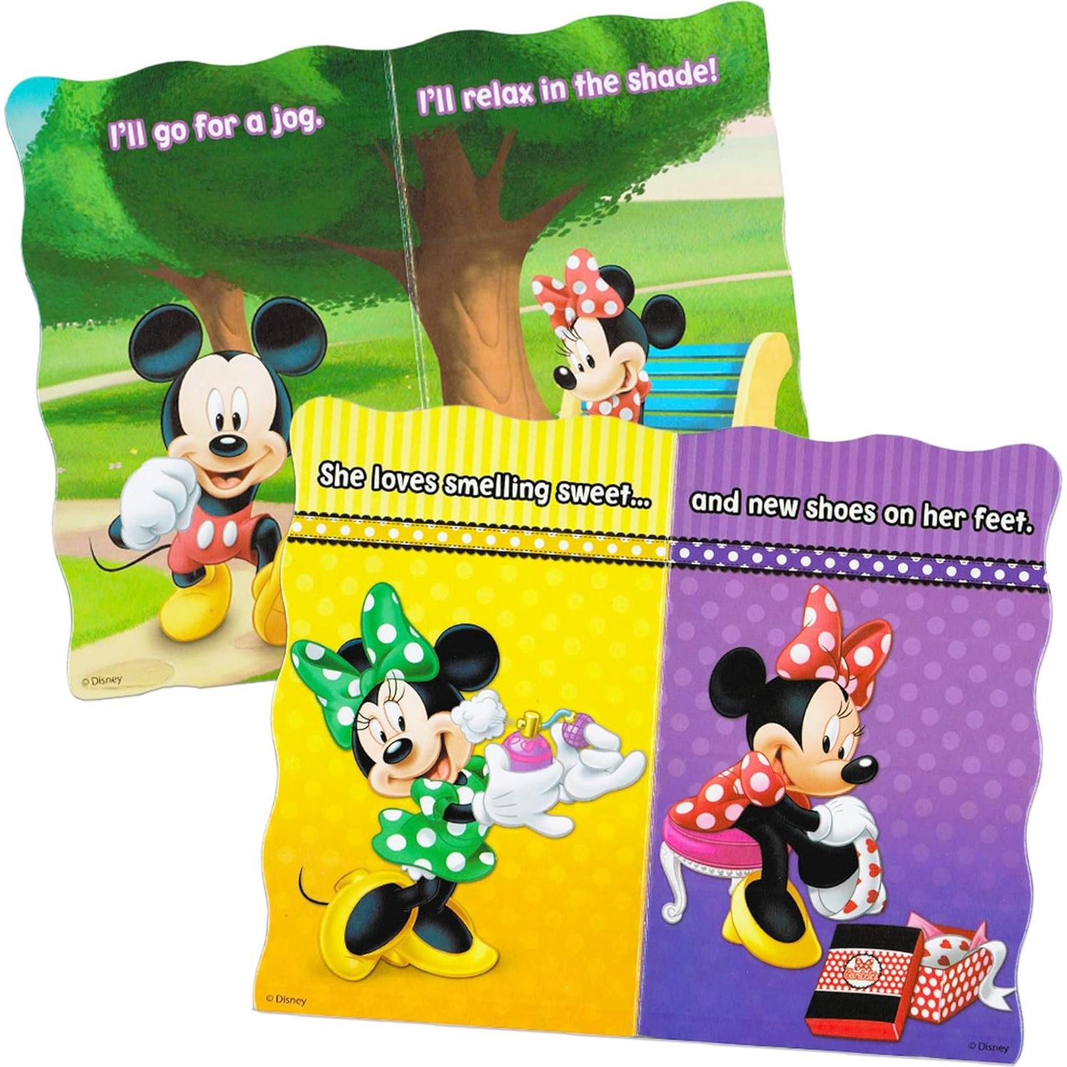Conjunto de 8 Libros de Cartón Disney para Niños 1-3 Años