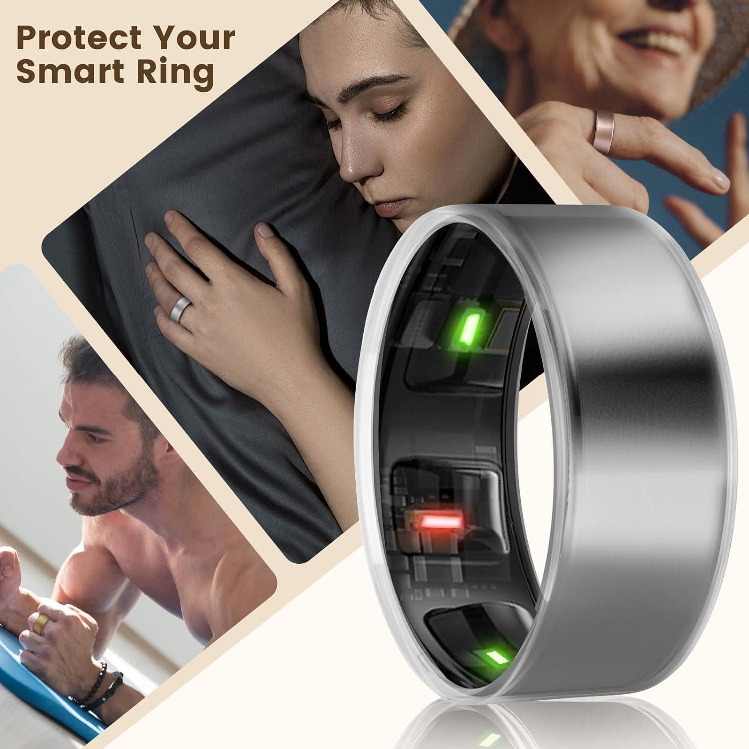 Protector de Anillo Antirayaduras NewJourney para Oura Ring Gen 4/3 - Transparente