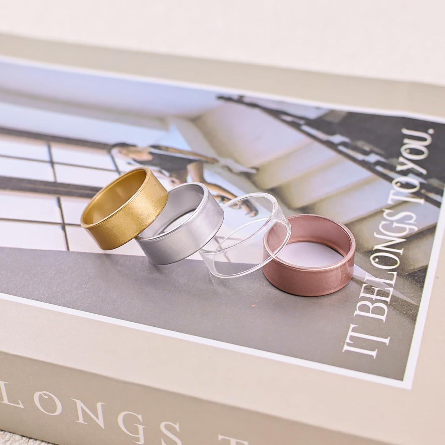 Protector de Anillo Antirayaduras NewJourney para Oura Ring Gen 4/3 - Transparente