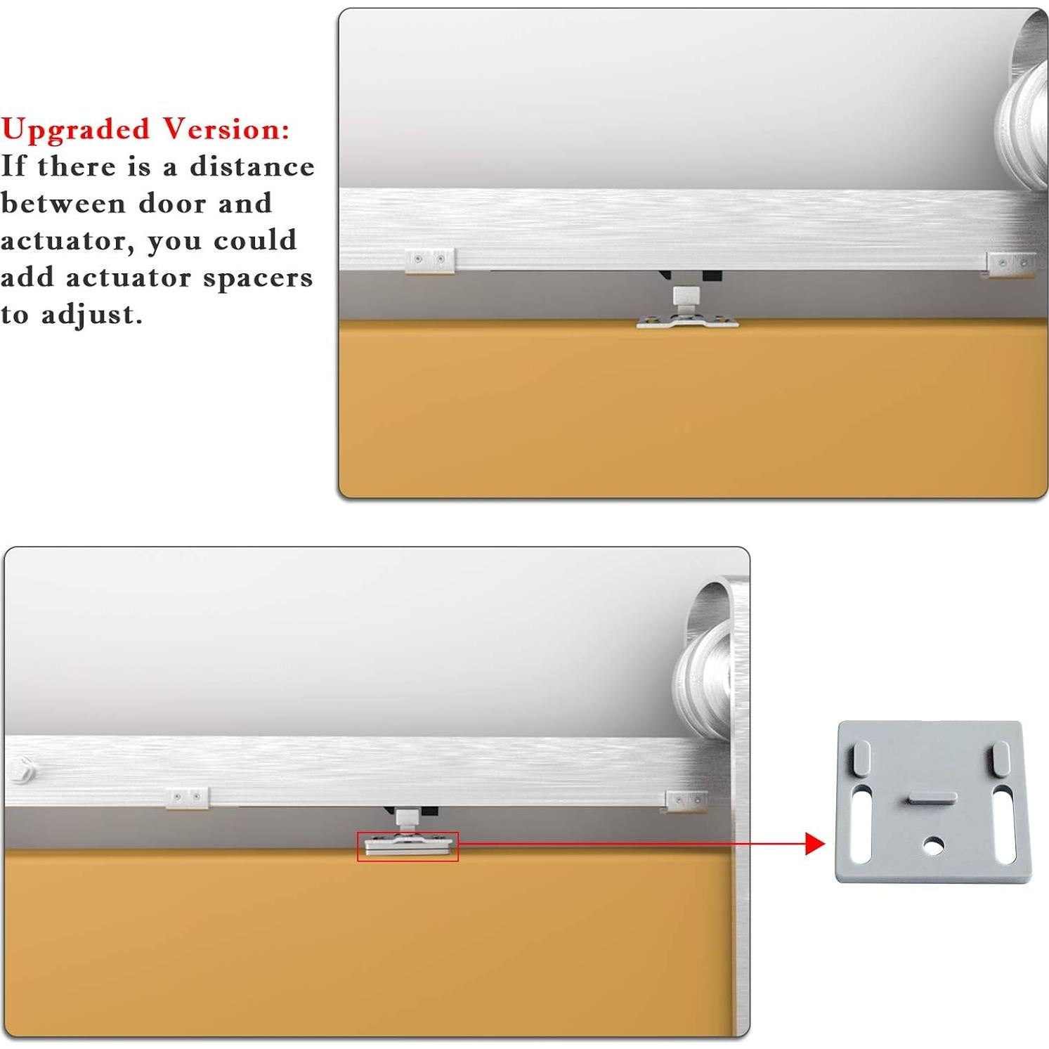 Mecanismo de Cierre Suave Acero Inoxidable Billion BL1984 35-60kg
