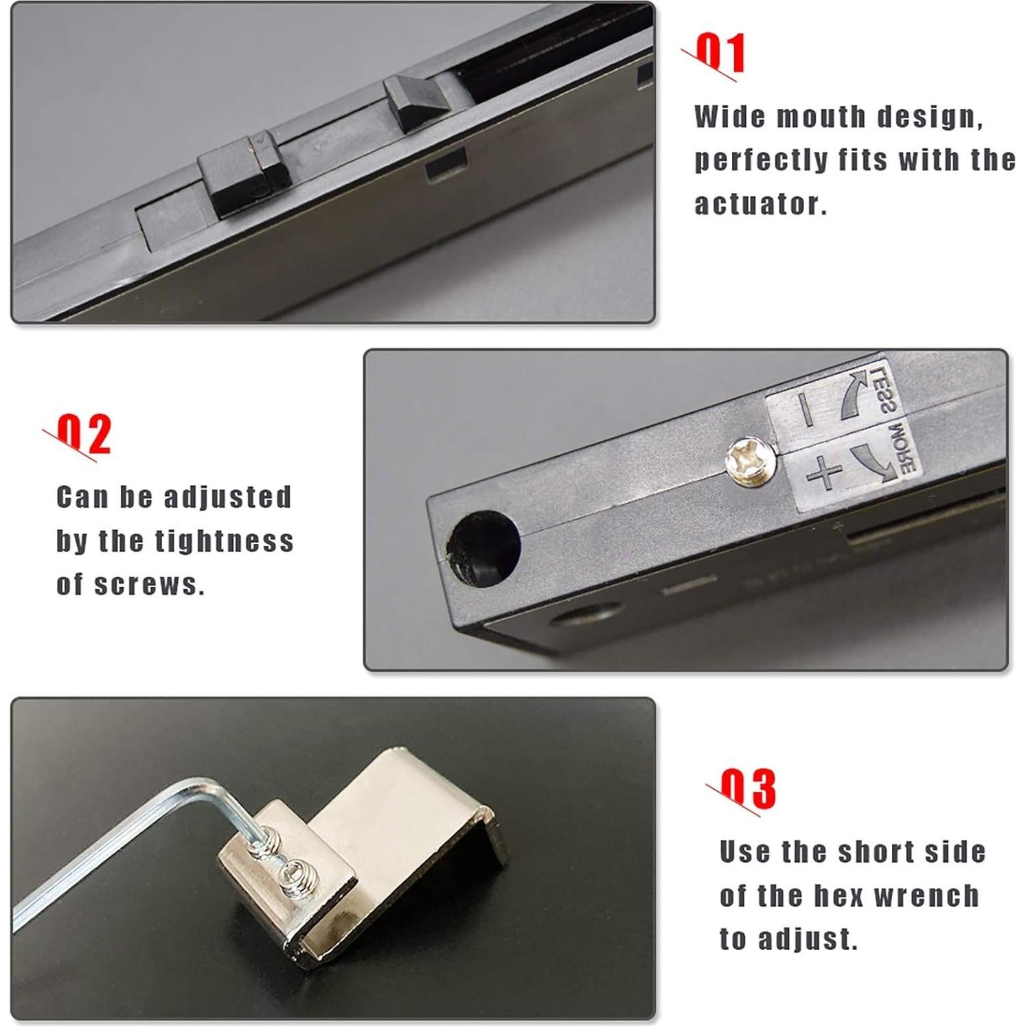 Mecanismo de Cierre Suave Acero Inoxidable Billion BL1984 35-60kg