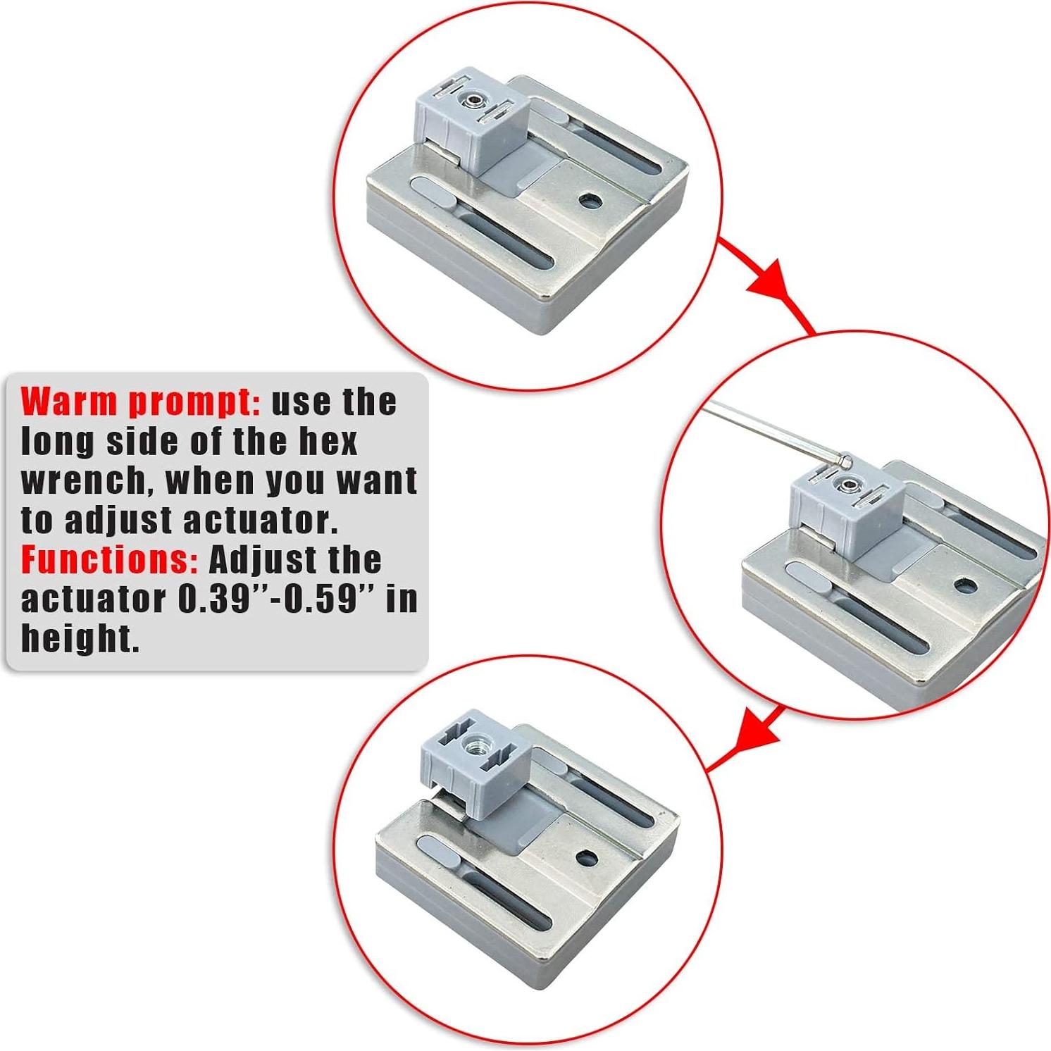 Mecanismo de Cierre Suave Acero Inoxidable Billion BL1984 35-60kg