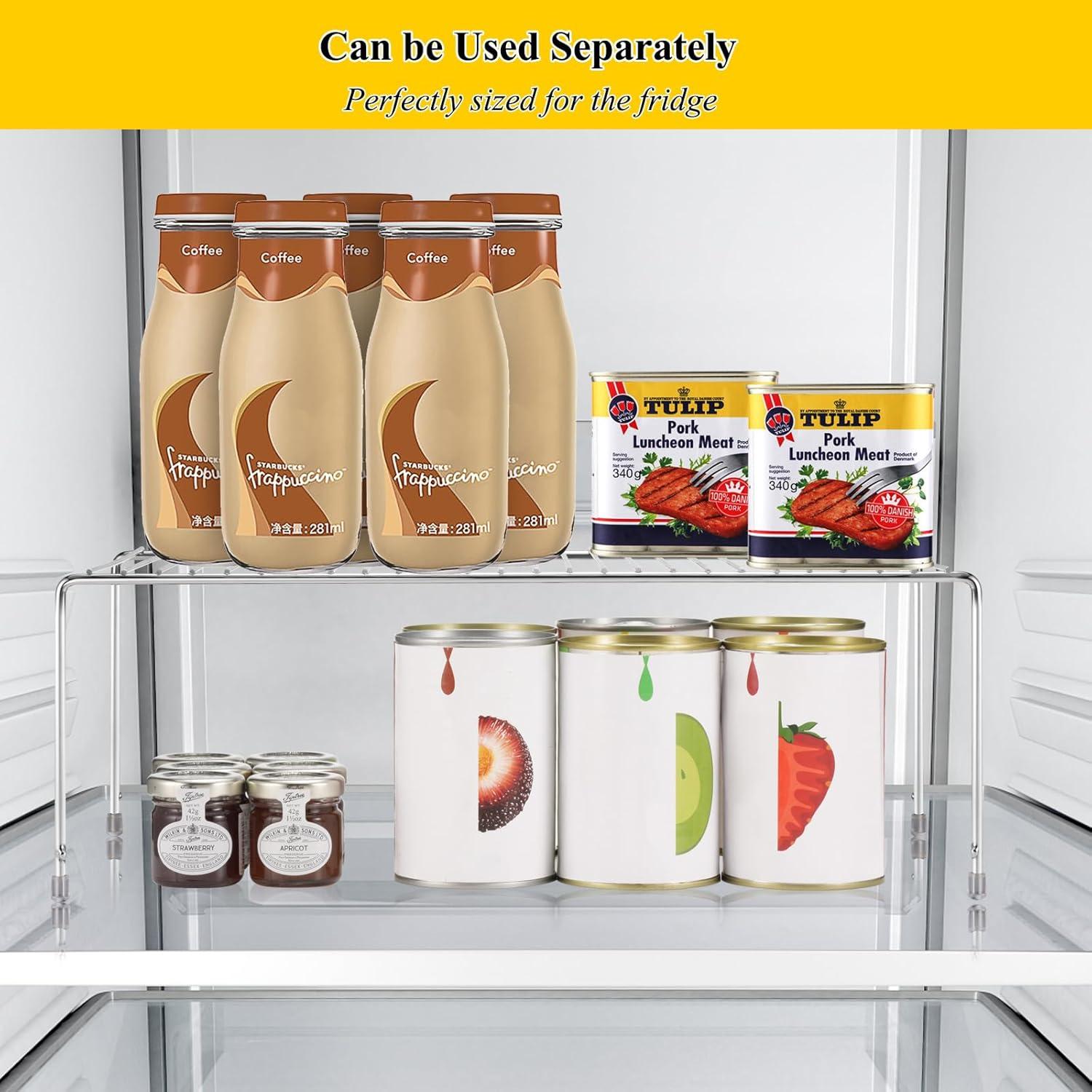 Juego de 2 Estantes Organizadores Homics para Cocina Apilables