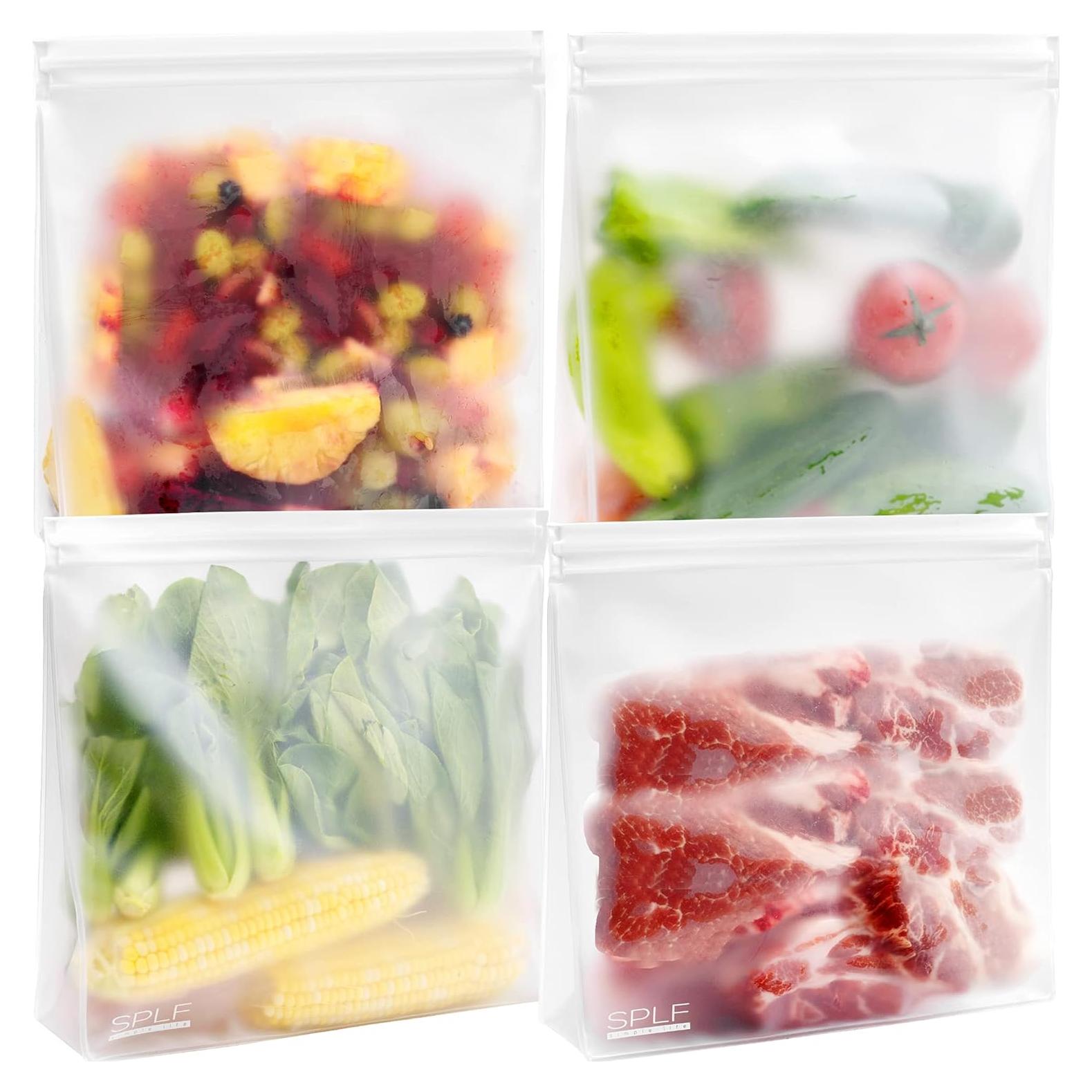 Bolsas de Almacenamiento Reutilizables SPLF 4 Galones Silicona