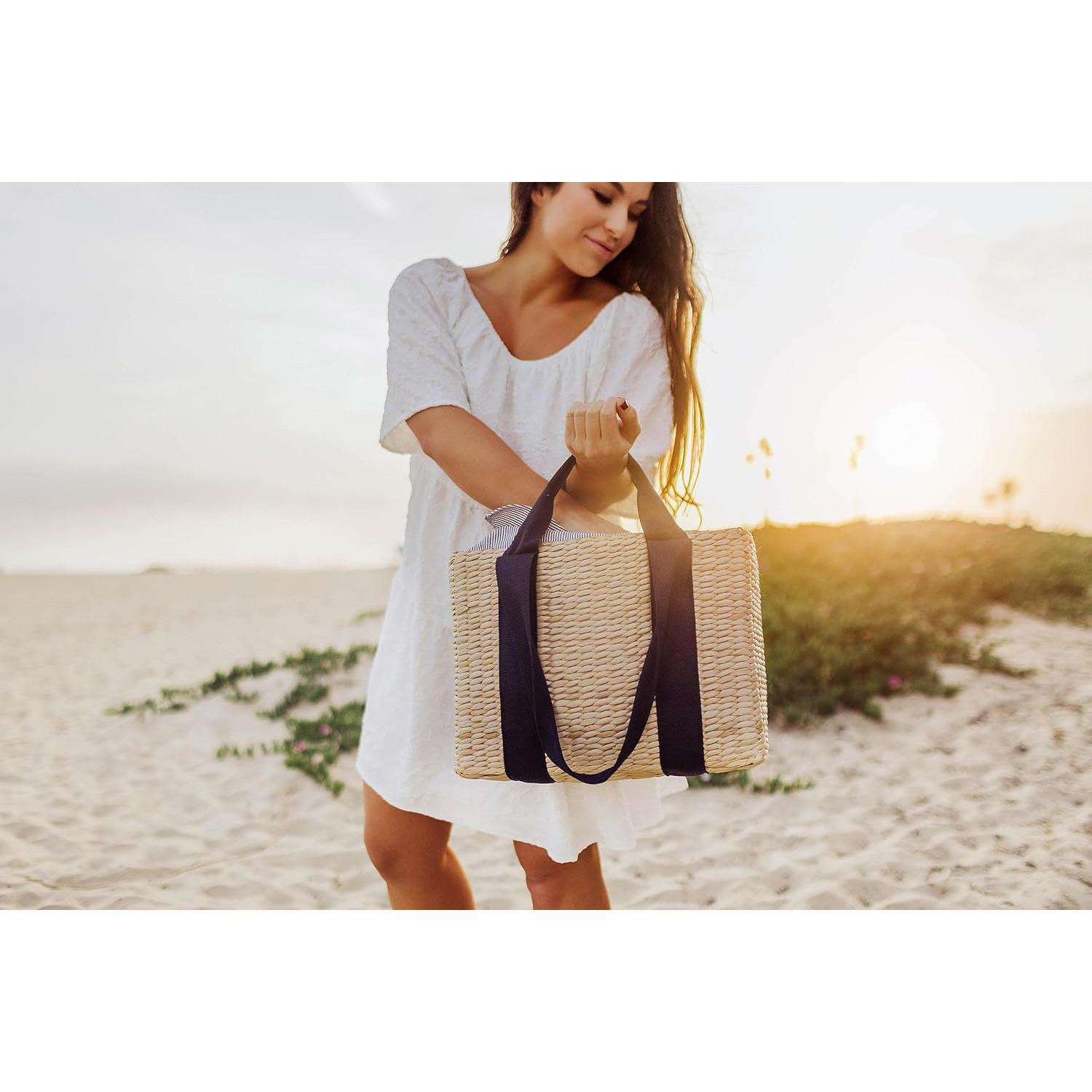 Cesta de Picnic Parisina PICNIC TIME Aislada 20L Beige/Marino