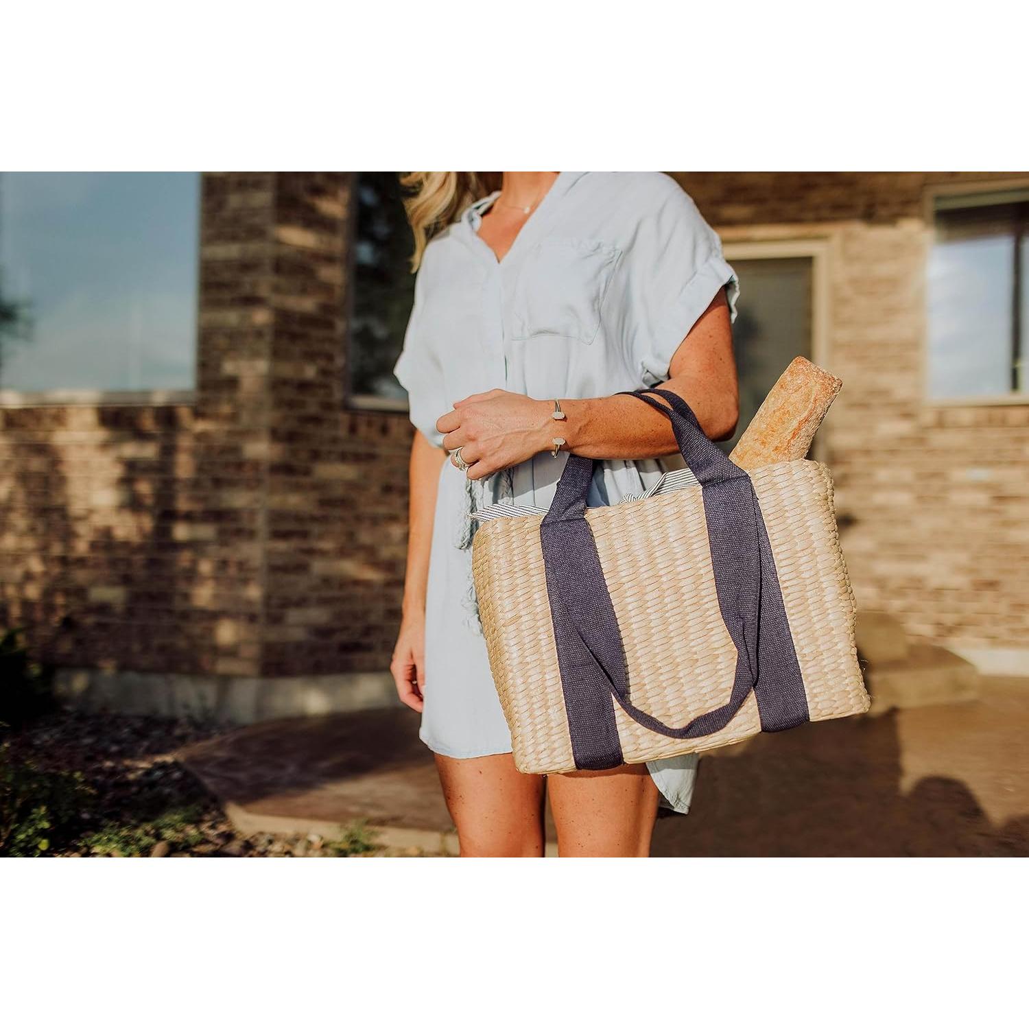 Cesta de Picnic Parisina PICNIC TIME Aislada 20L Beige/Marino