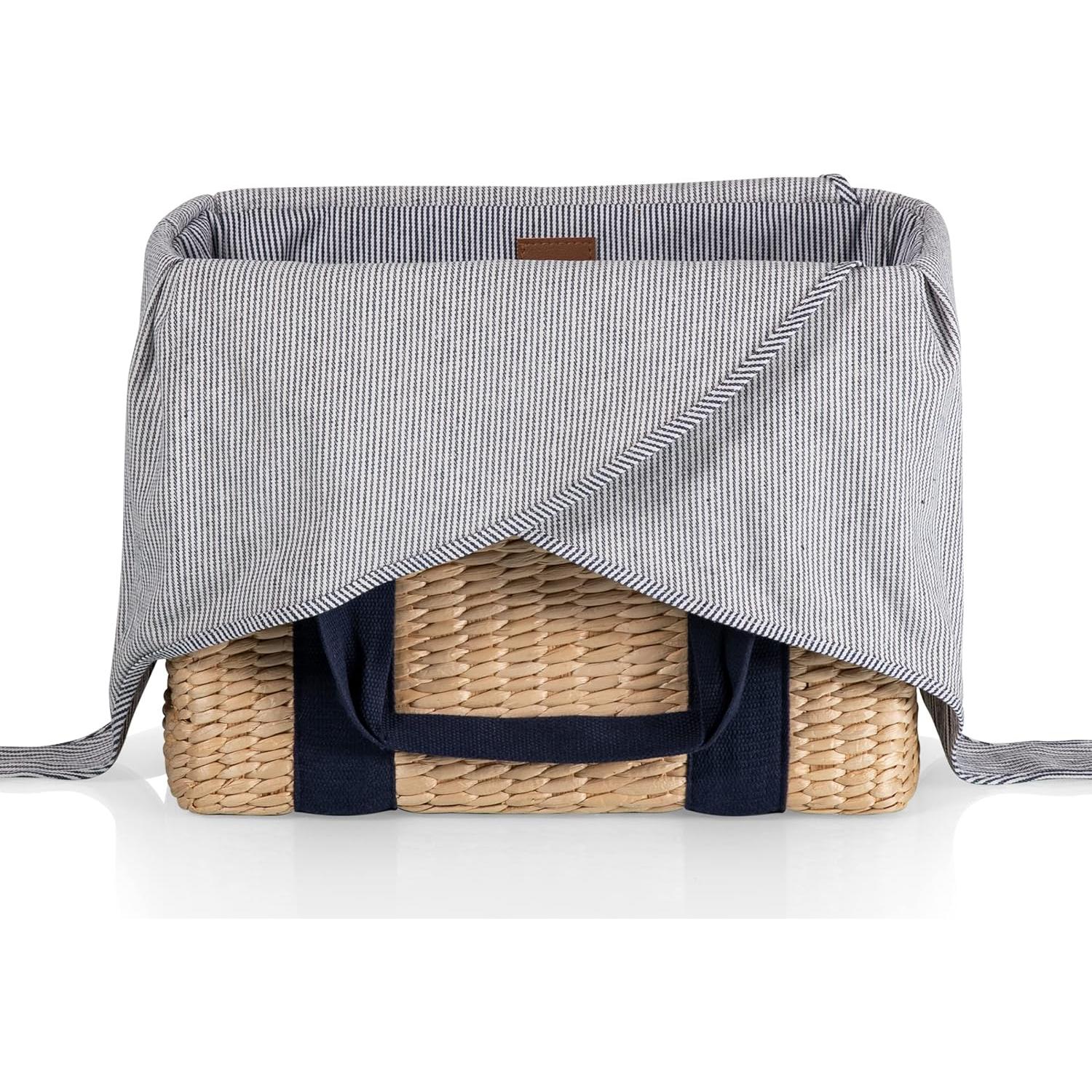 Cesta de Picnic Parisina PICNIC TIME Aislada 20L Beige/Marino