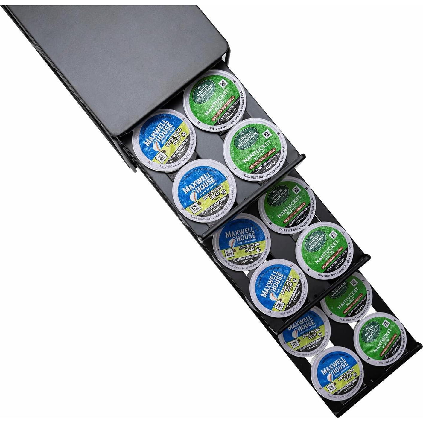 Soporte Organizador K Cup FlagShip 3 Niveles 42 Cápsulas