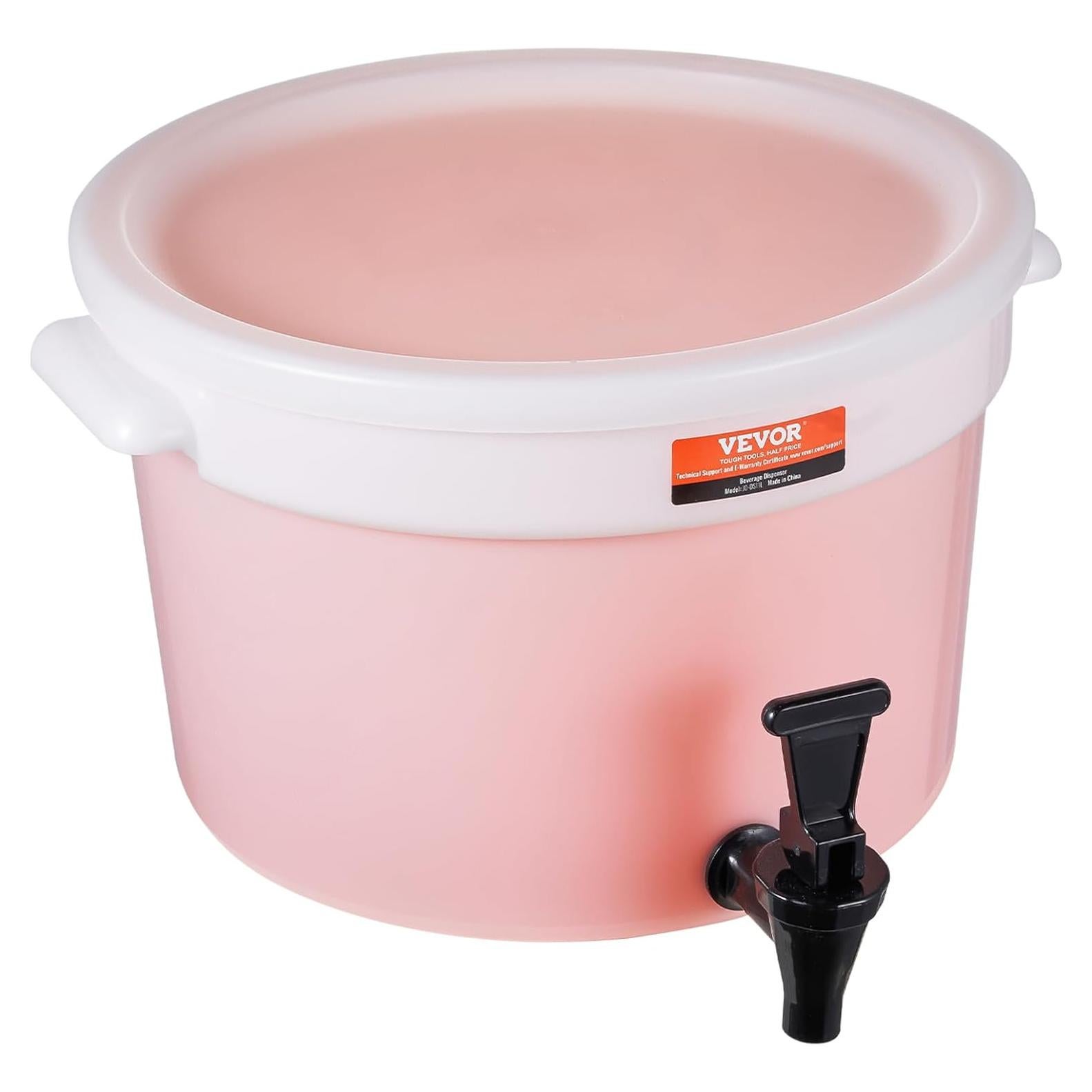 Dispensador de Bebidas VEVOR 11.36L con Grifo y Tapa