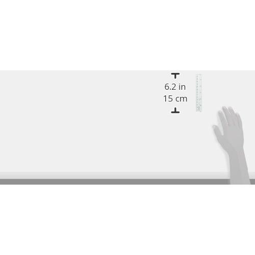 Regla Flexible Métrica Westcott 15 cm Transparente Paquete de 3