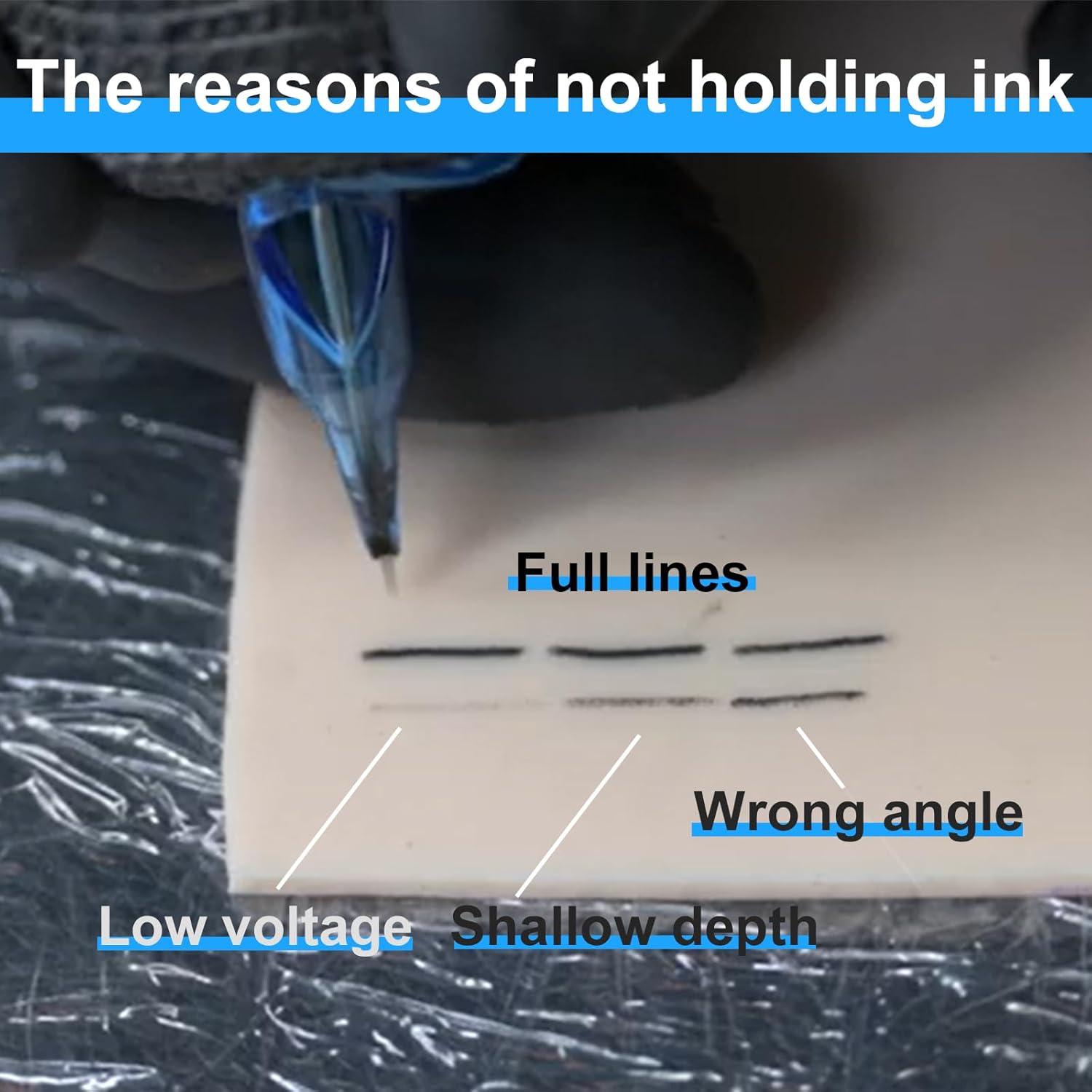 Piel Falsa de Tatuaje MIUXIA 10pcs 18.8x14.2cm 3mm Rosa