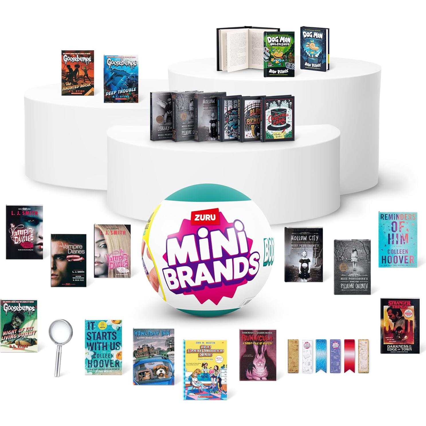 Cápsula de Mini Libros ZURU - 5 Libros Miniatura Coleccionables