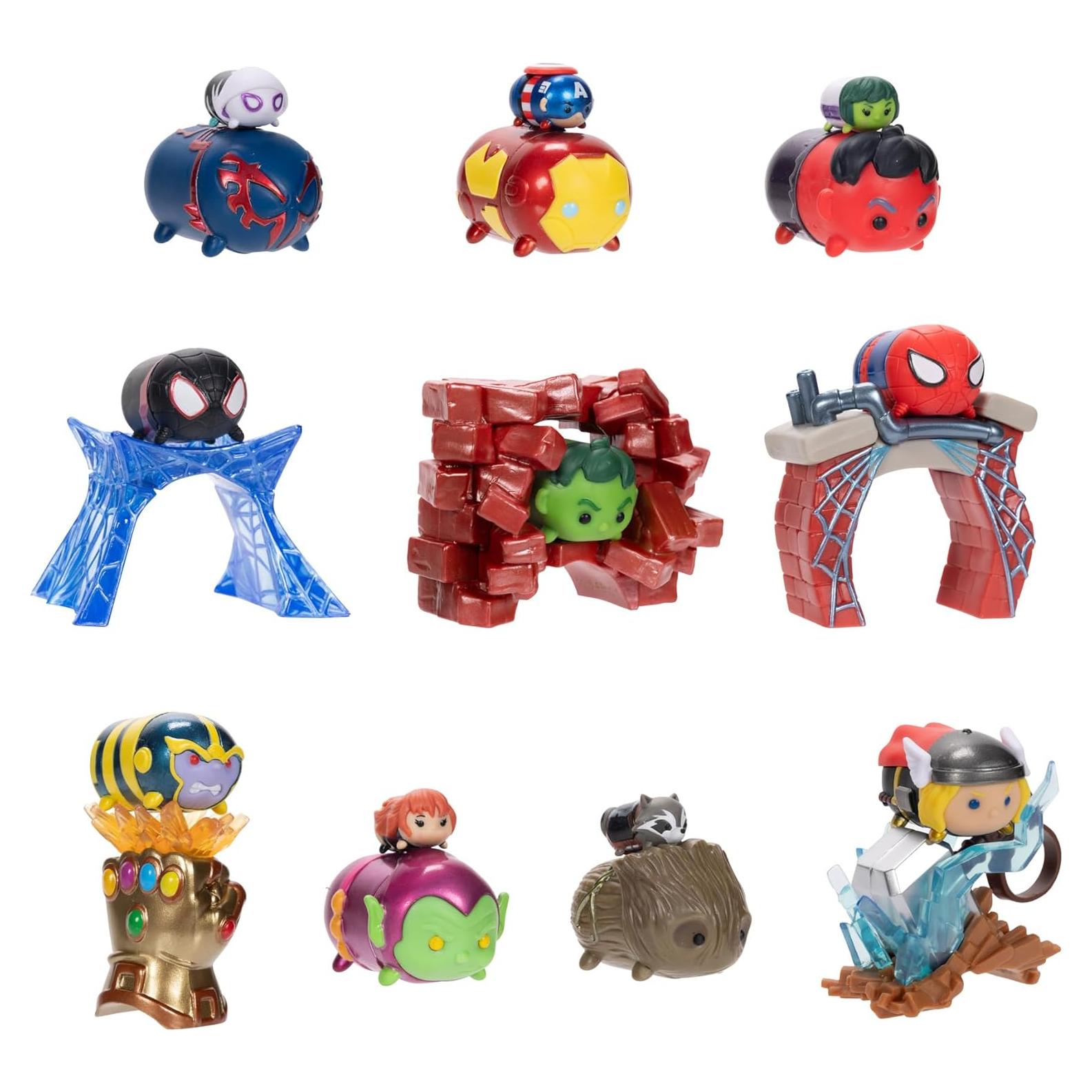 Figuras Marvel Tsum Tsum Ola 1 - 4 Bolsas Sorpresa