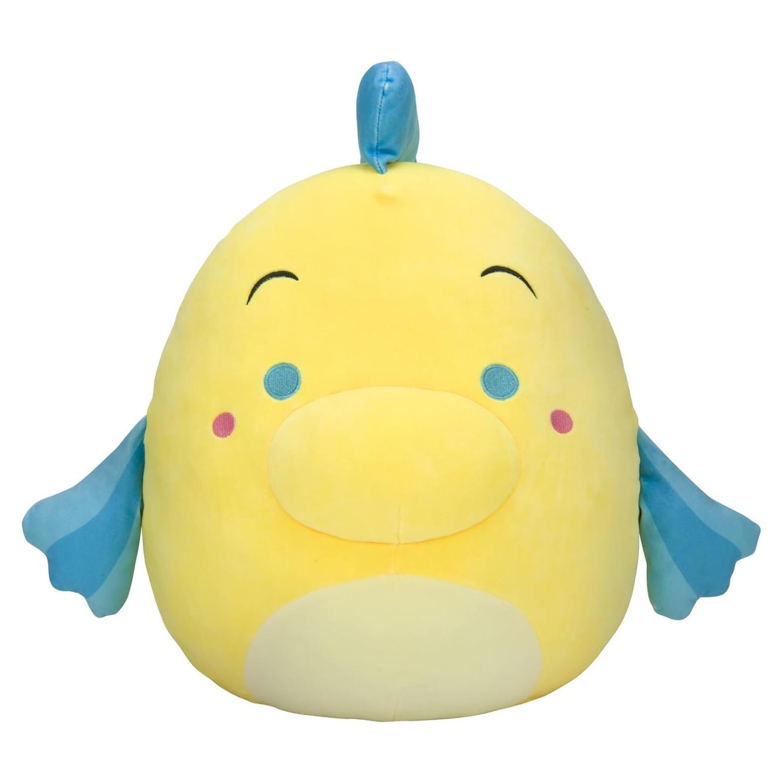 Squishmallows KellyToy Flounder Juguete de Peluche 20 cm