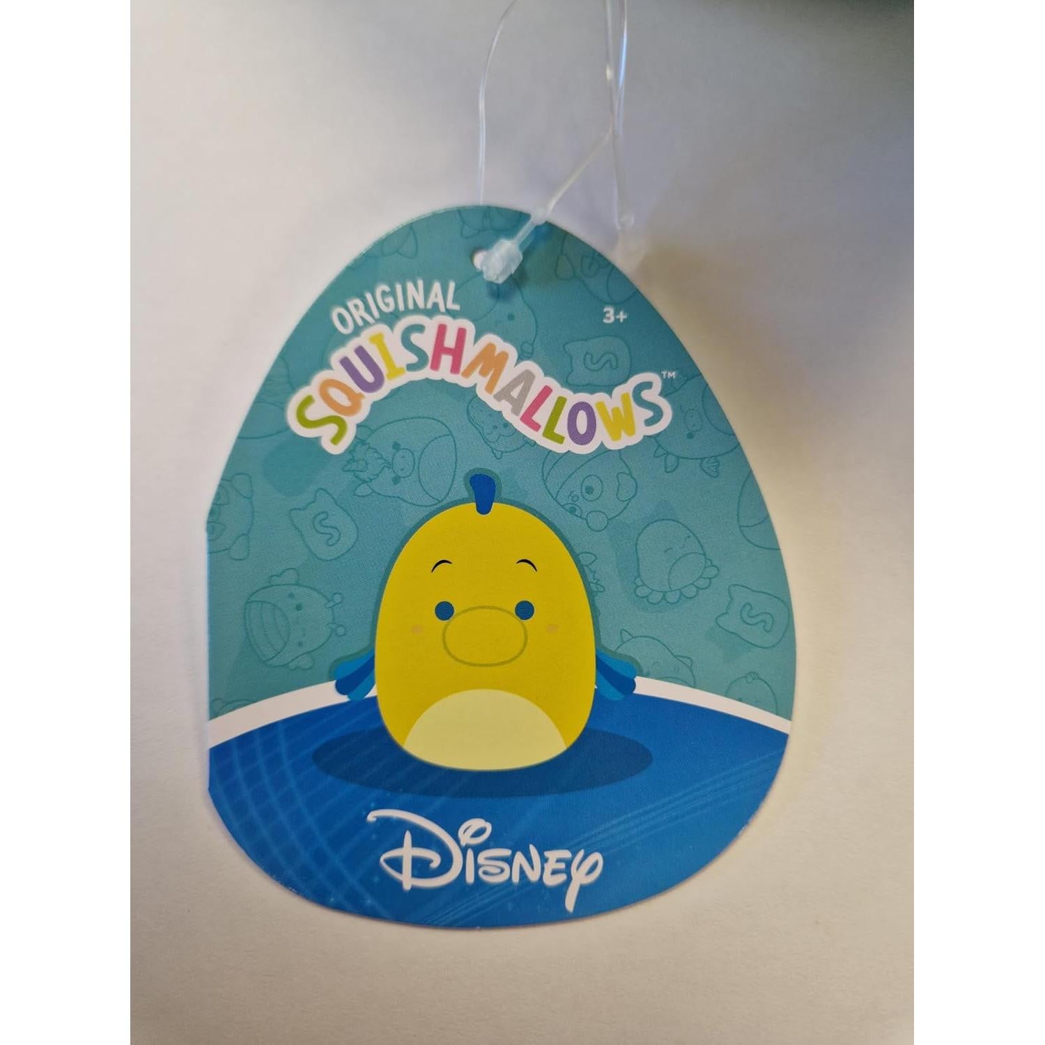 Squishmallows KellyToy Flounder Juguete de Peluche 20 cm