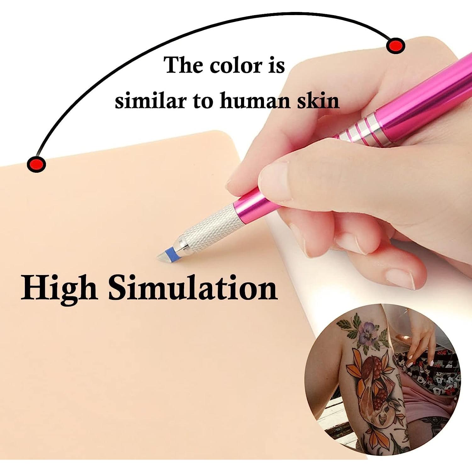 20 Piezas Piel de Práctica para Tatuaje Urknall 18.8x14.2cm