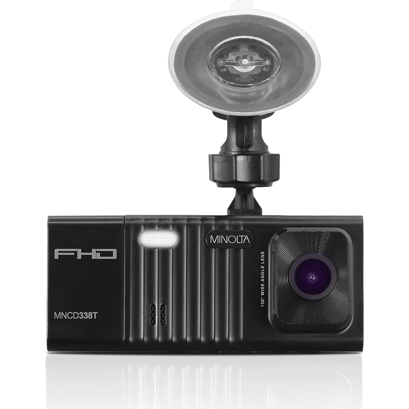 Cámara de tablero Minolta MNCD338T 3 canales 1080P con visión nocturna