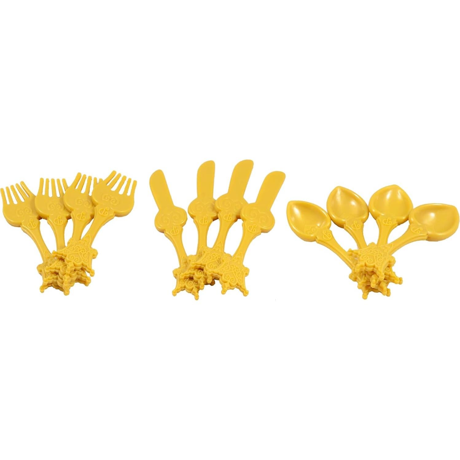 Juego de vajilla de princesas Disney - 26 piezas de plástico