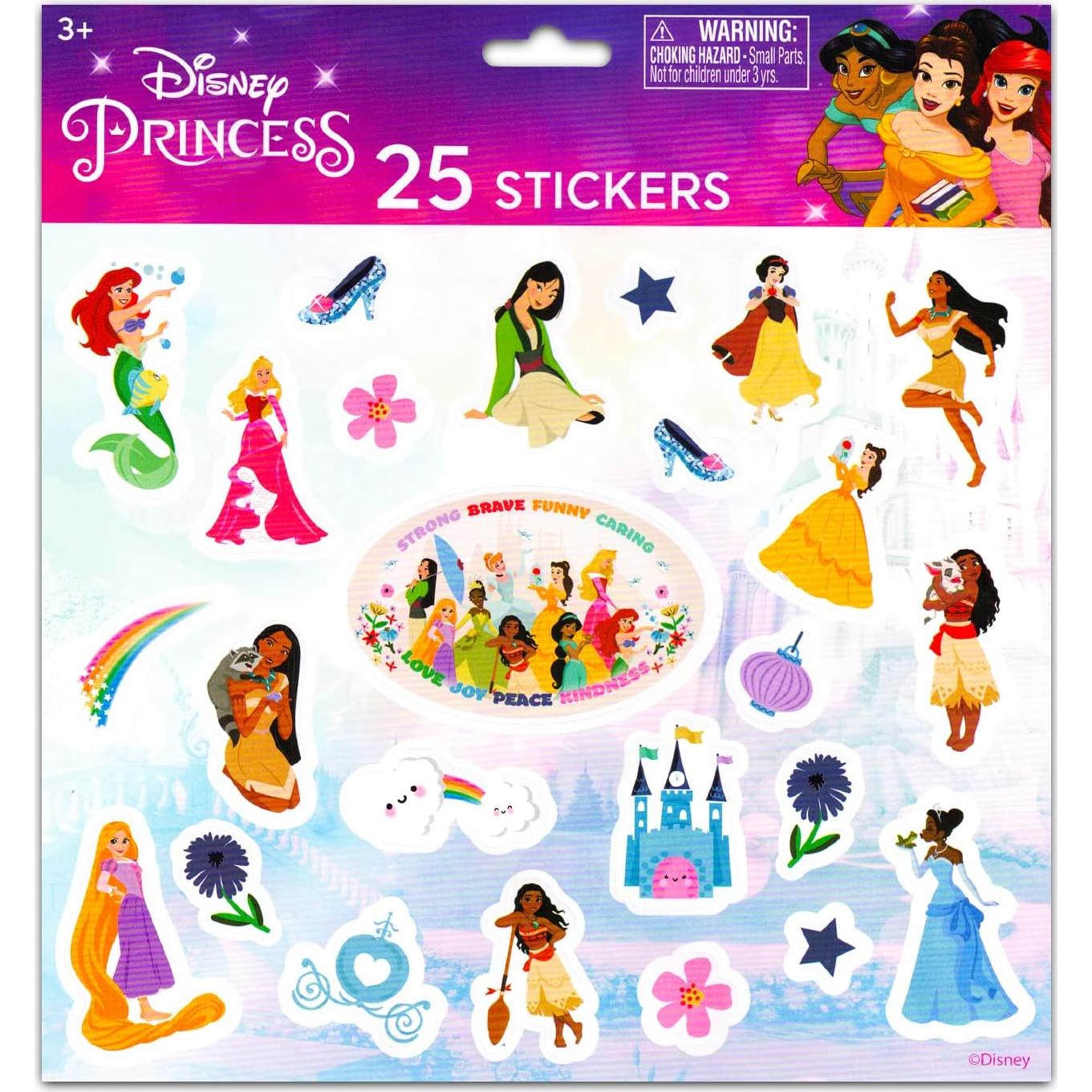 Juego de vajilla de princesas Disney - 26 piezas de plástico