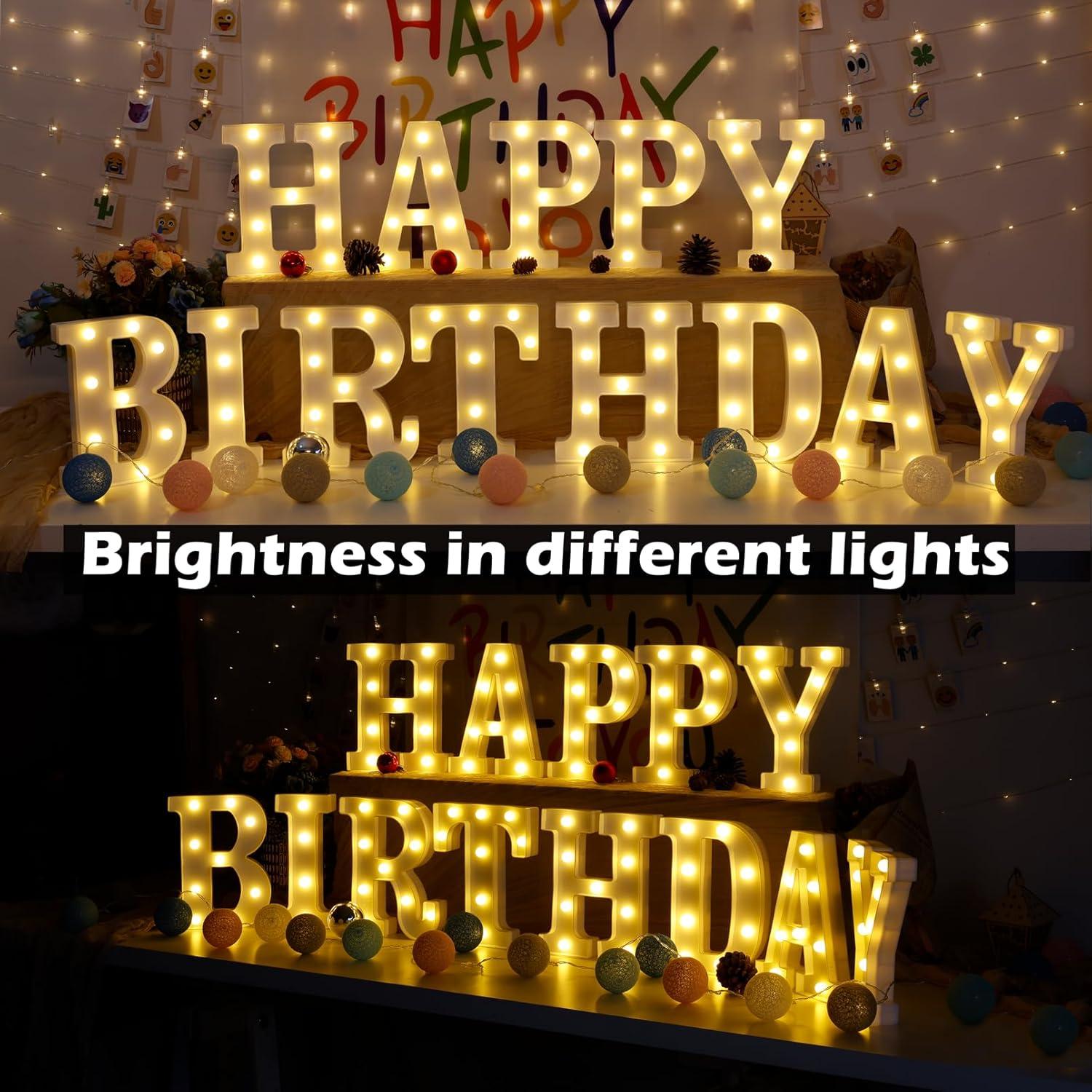 Letrero de Neón LED Letra A TRONSBOO Luz Decorativa