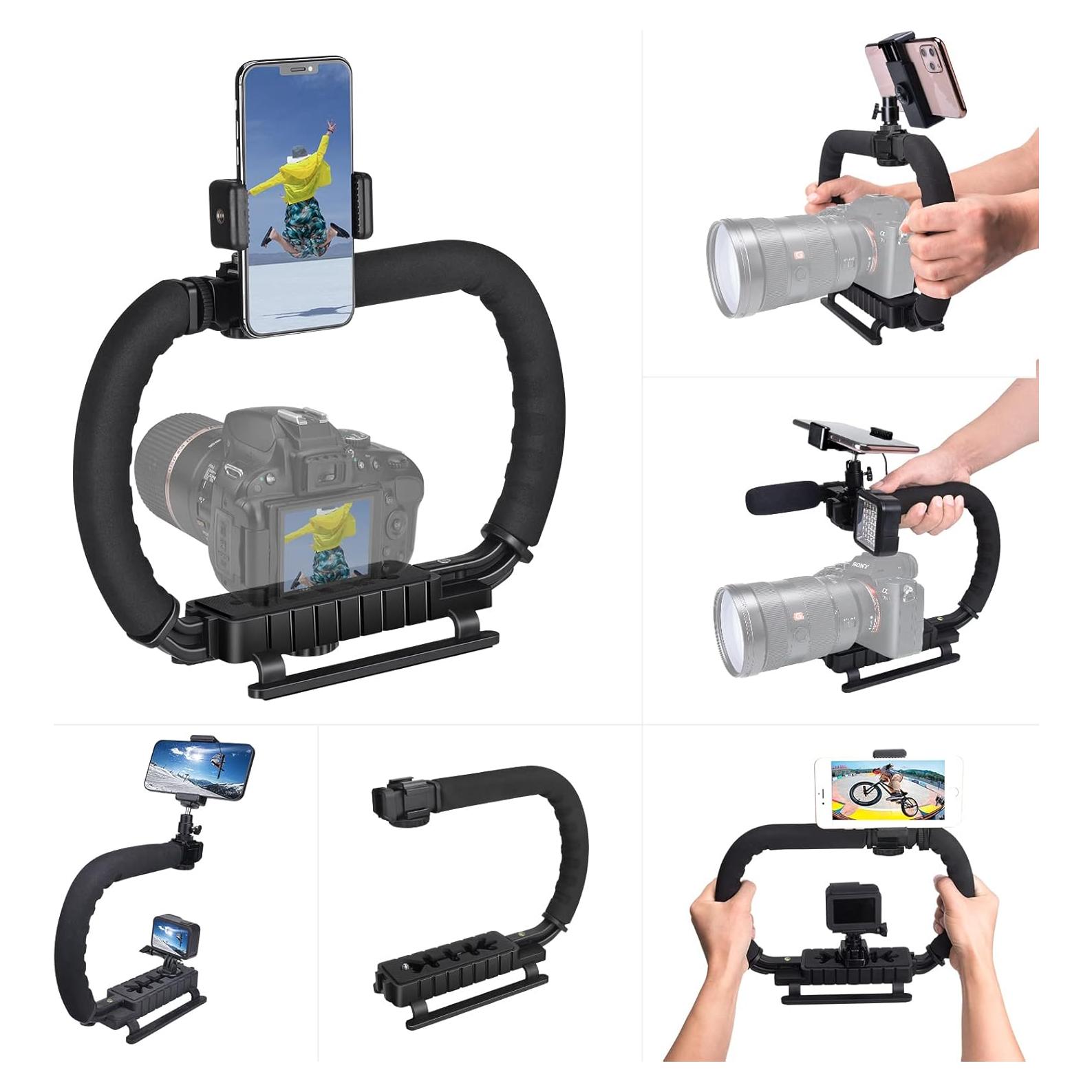 Soporte Estabilizador Fantaseal para Cámara DSLR y Acción