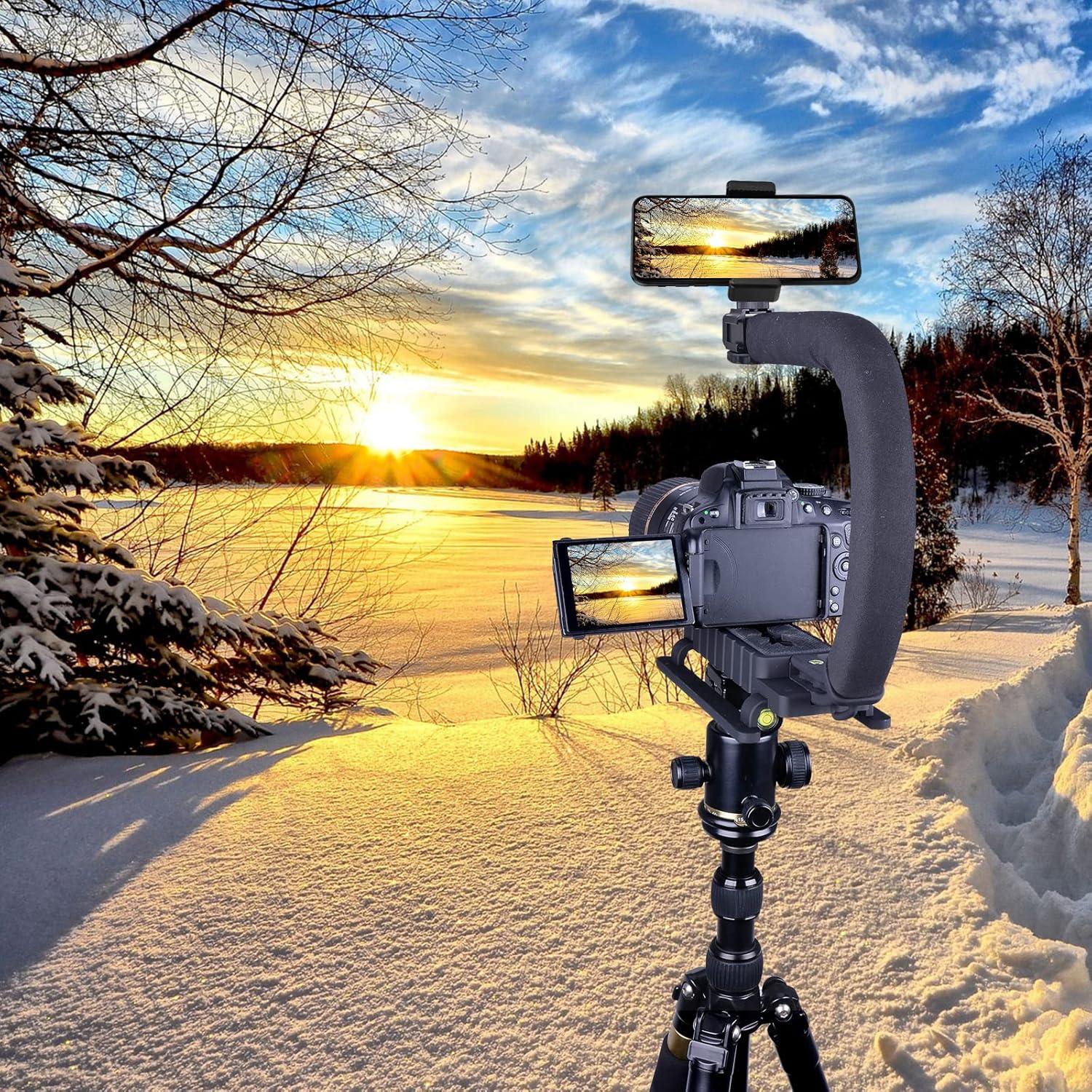 Soporte Estabilizador Fantaseal para Cámara DSLR y Acción