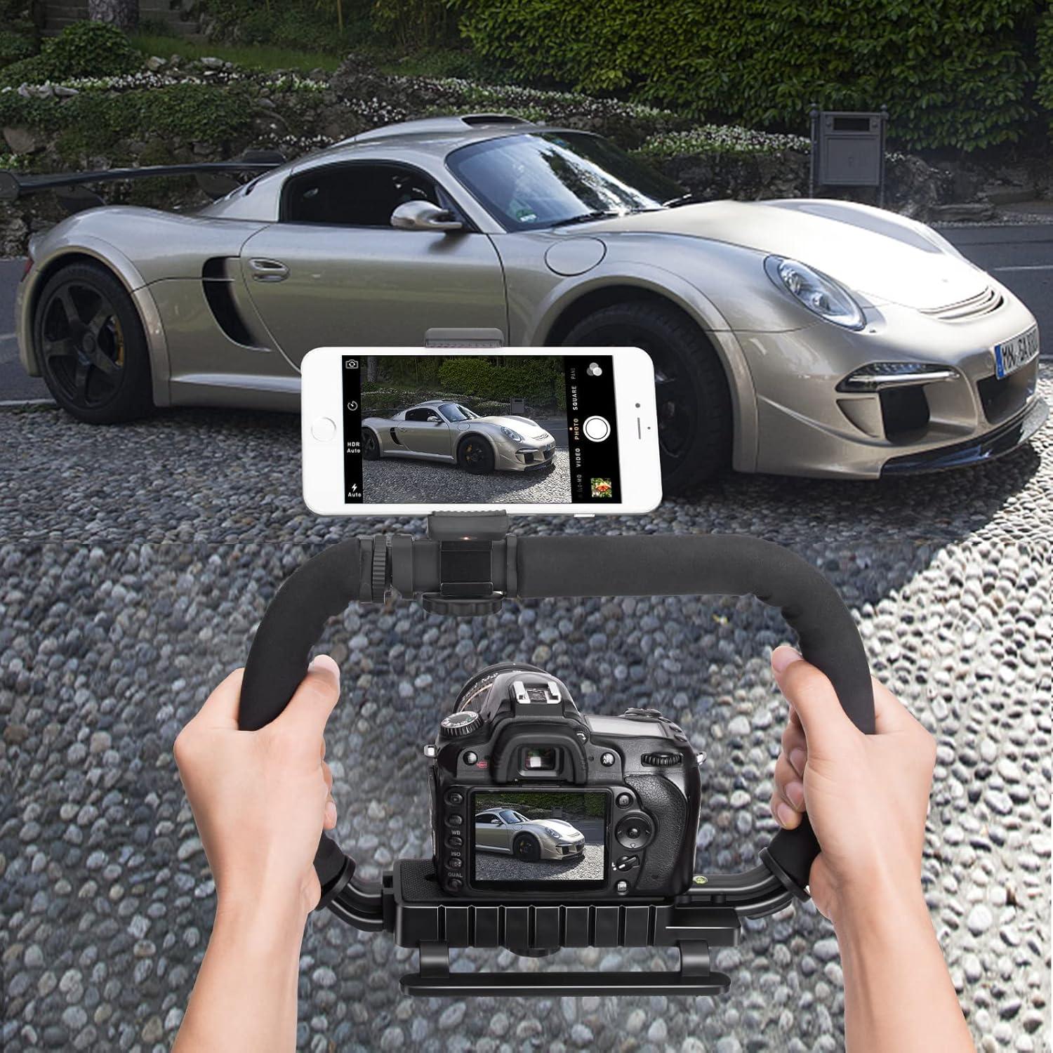 Soporte Estabilizador Fantaseal para Cámara DSLR y Acción