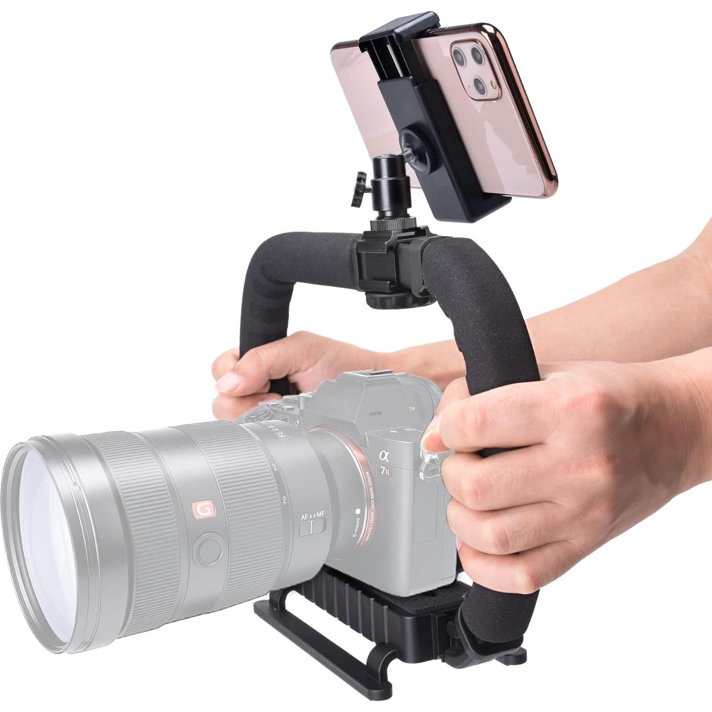 Soporte Estabilizador Fantaseal para Cámara DSLR y Acción