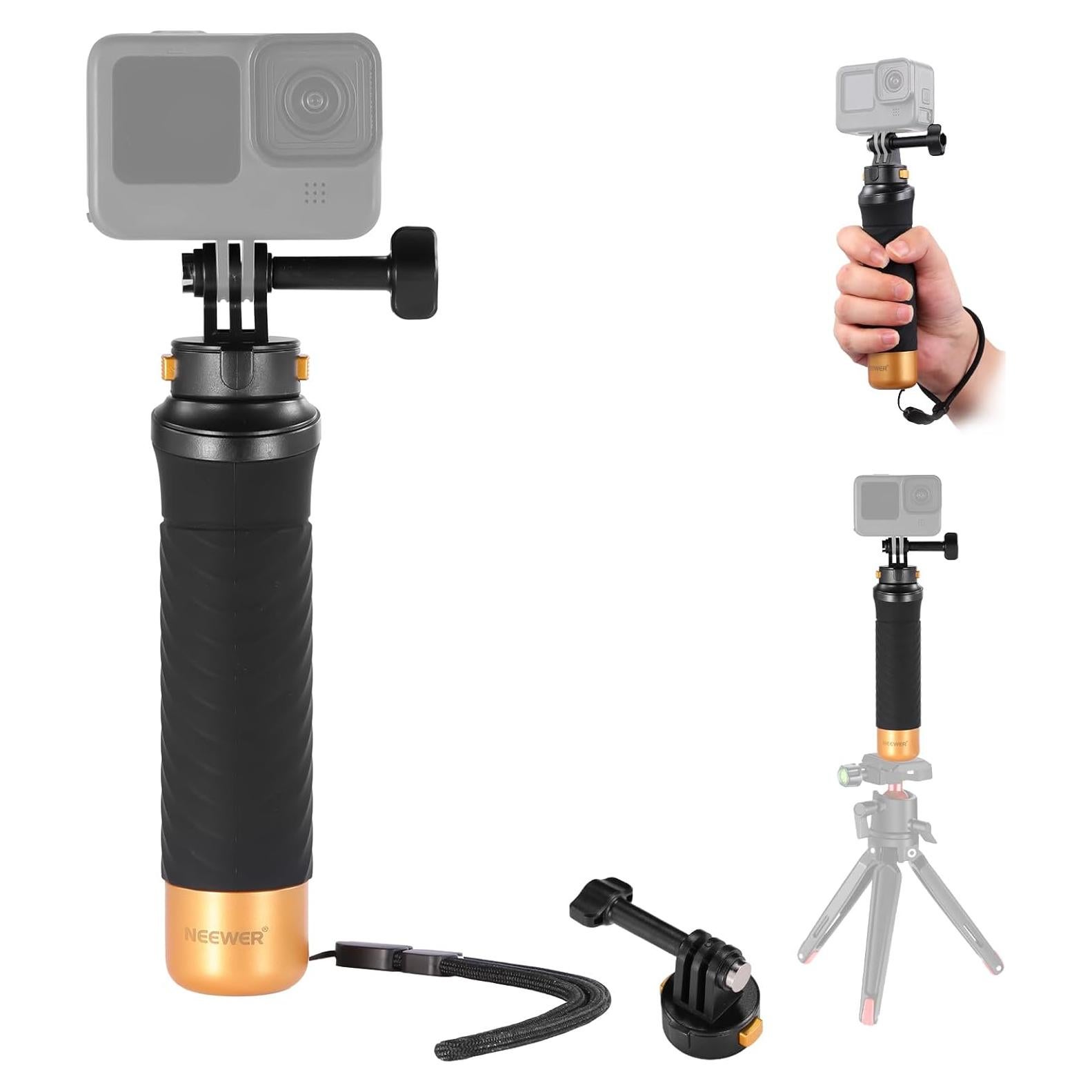 Mango Flotante NEEWER GP23 para Cámara de Acción Subacuática